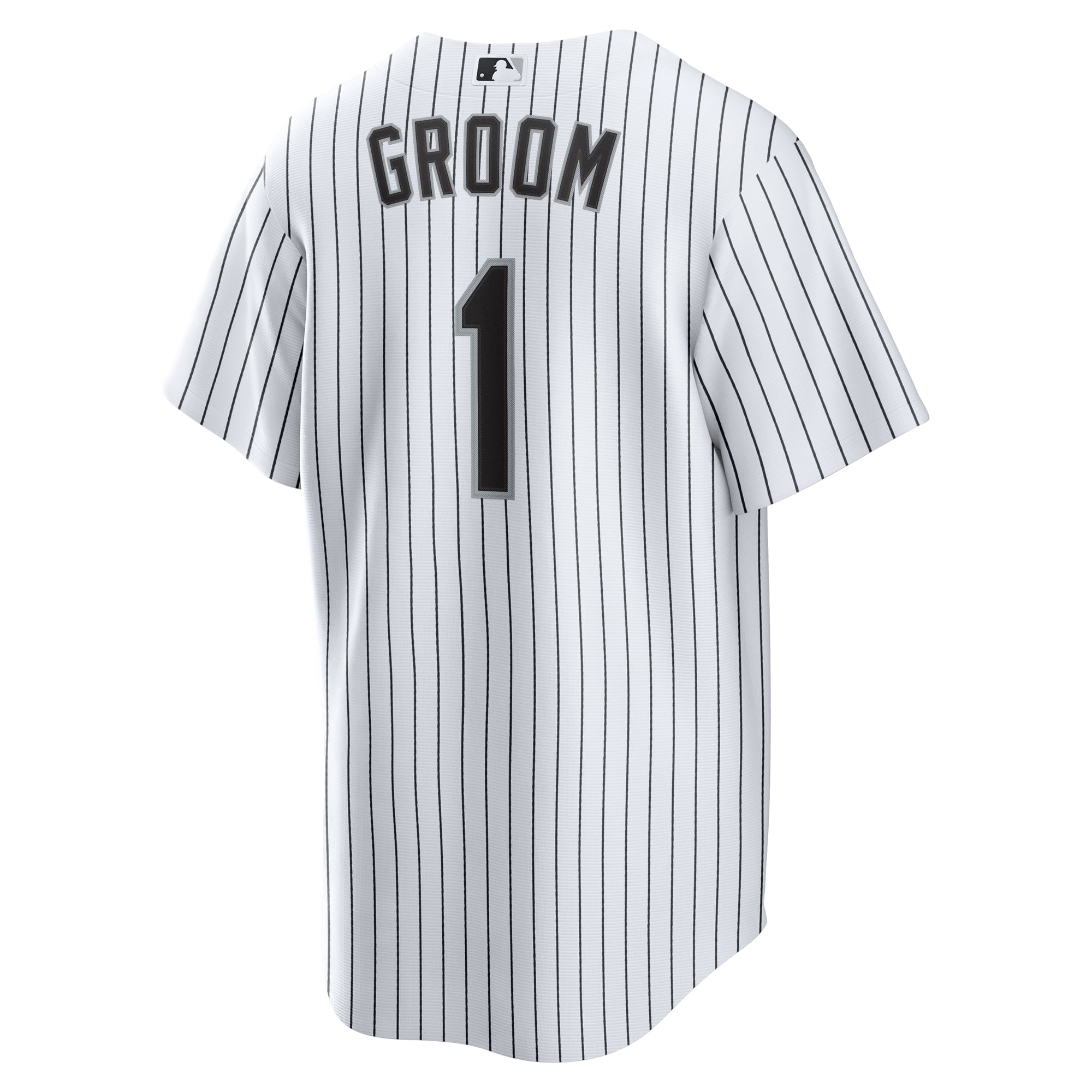 Chicago White Sox #1 Groom Home Jersey - White - Image 4