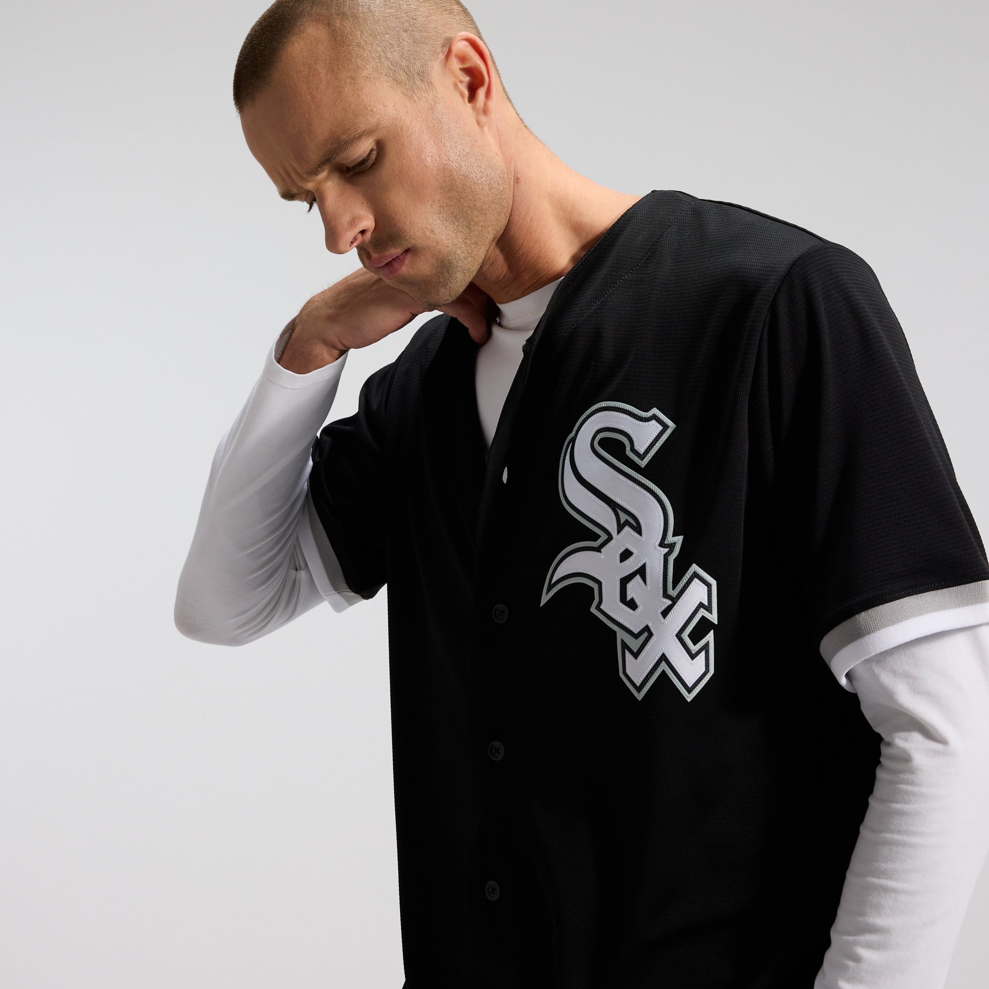 Chicago White Sox Alternate Team Jersey - Black - Image 8