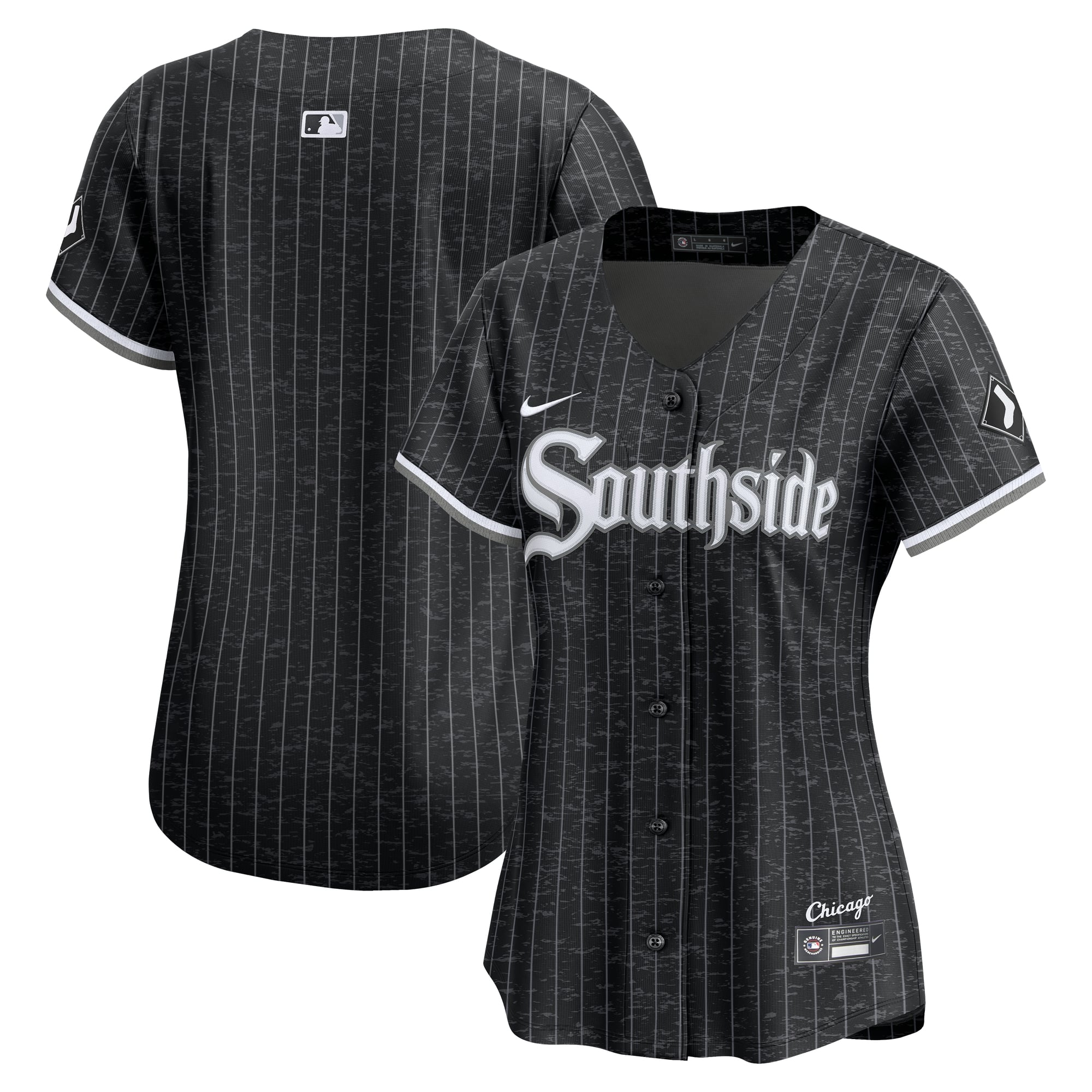 Chicago White Sox Women's City Connect Limited Jersey - Black - Image 2