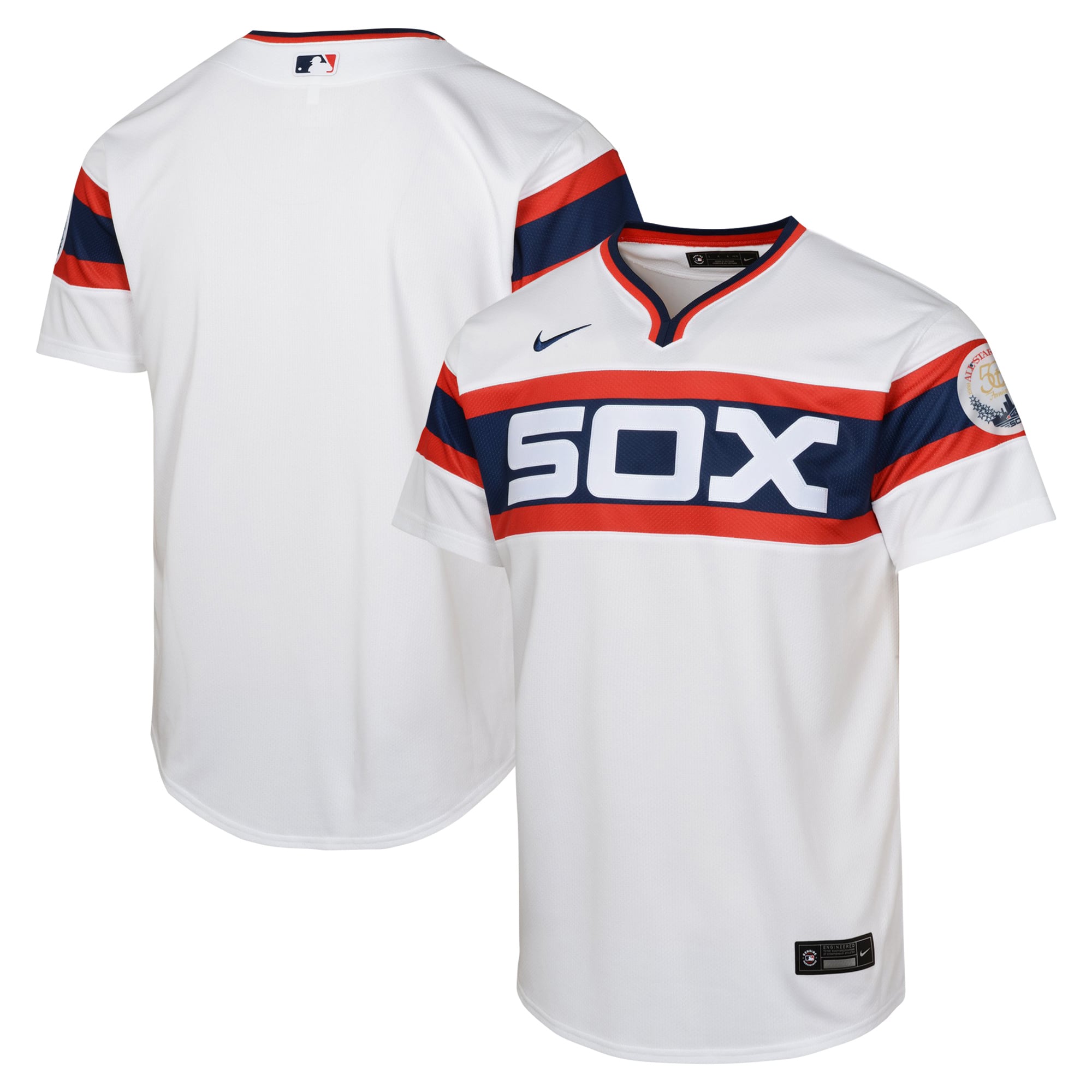Chicago White Sox Youth Alternate Limited Jersey - White - Image 2