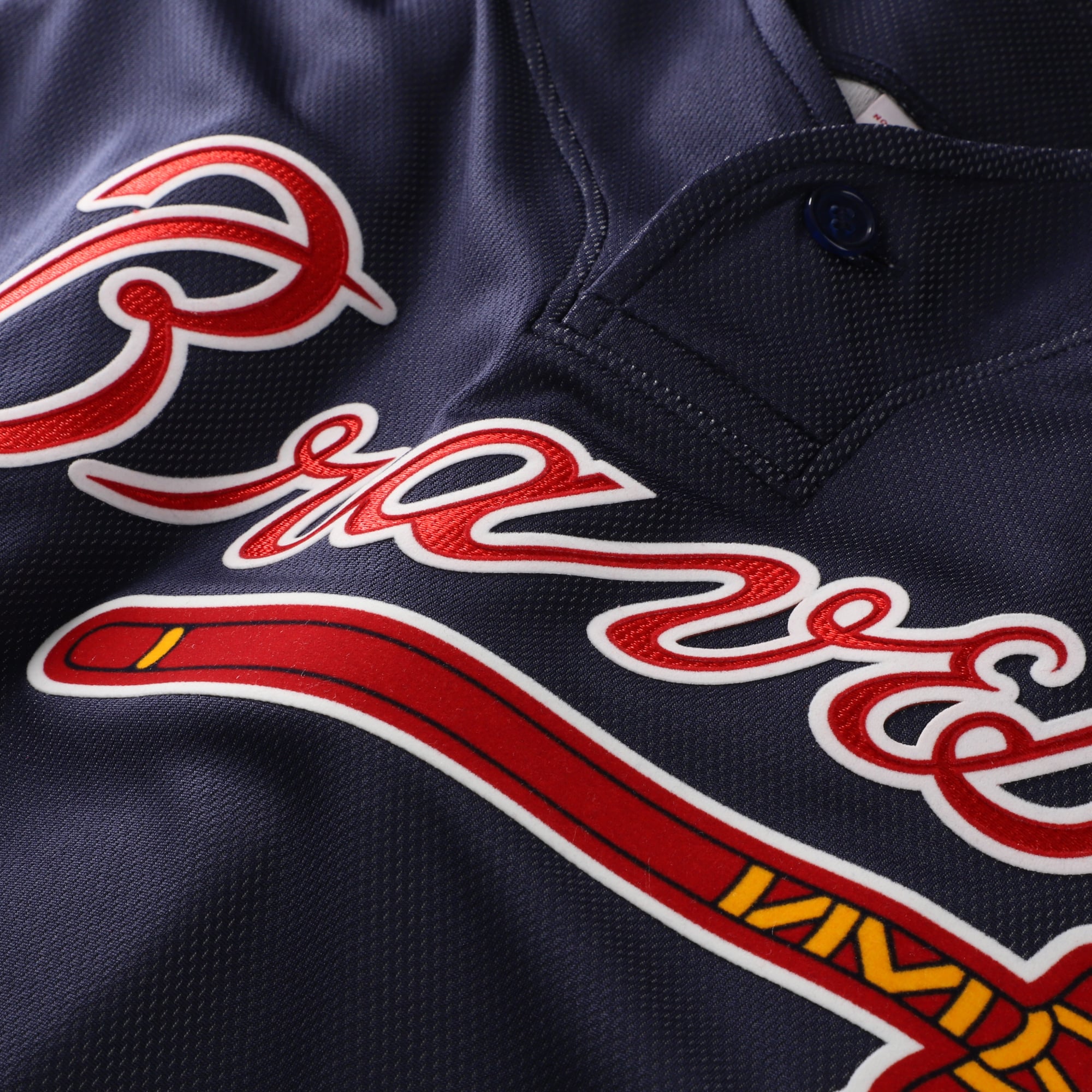 Chipper Jones Atlanta Braves Batting Practice Jersey - Navy - Image 5