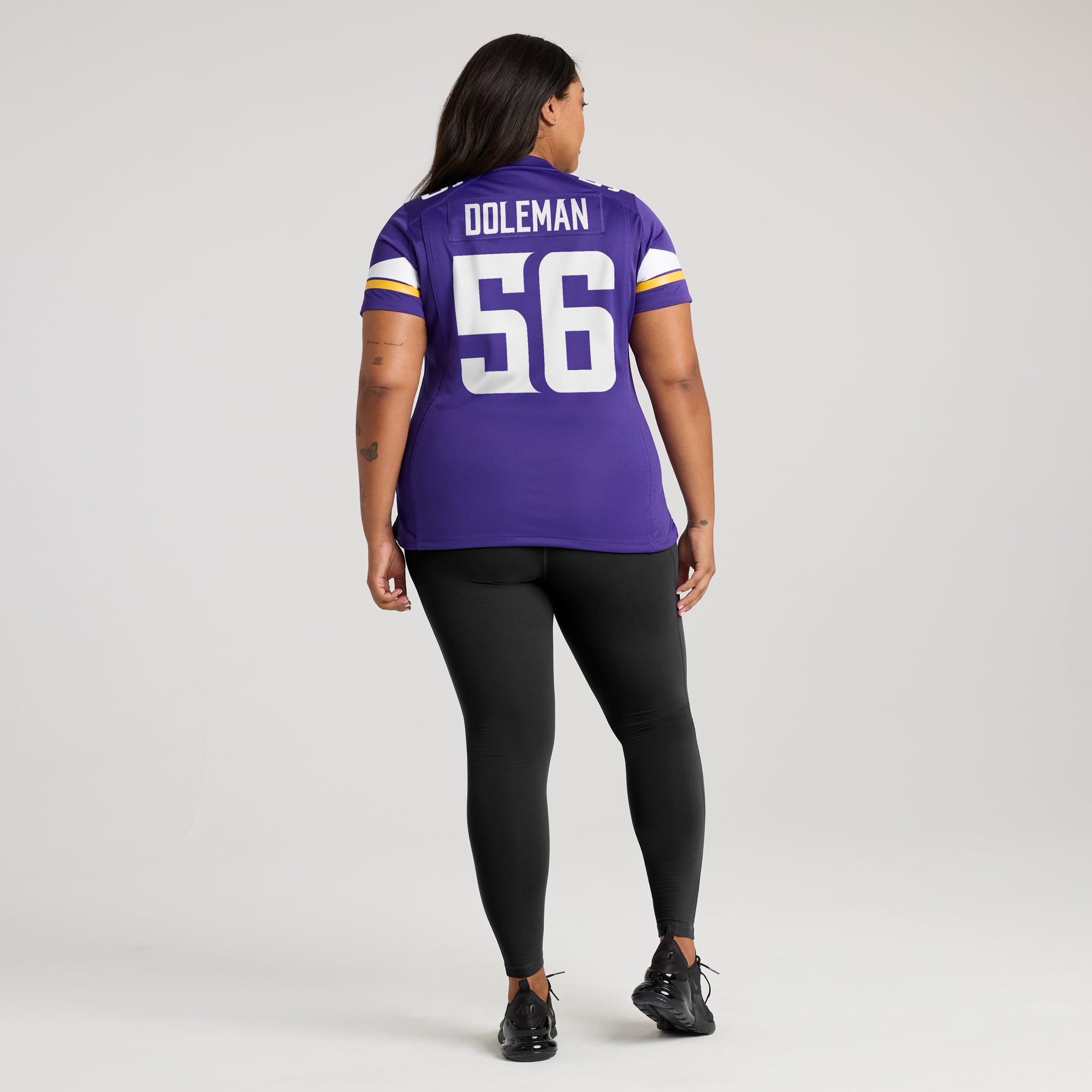 Chris Doleman Minnesota Vikings Women's Game Retired Player Jersey - Purple - Image 8