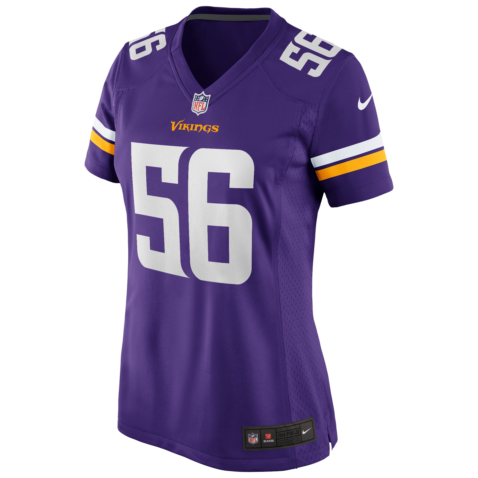 Chris Doleman Minnesota Vikings Women's Game Retired Player Jersey - Purple - Image 3