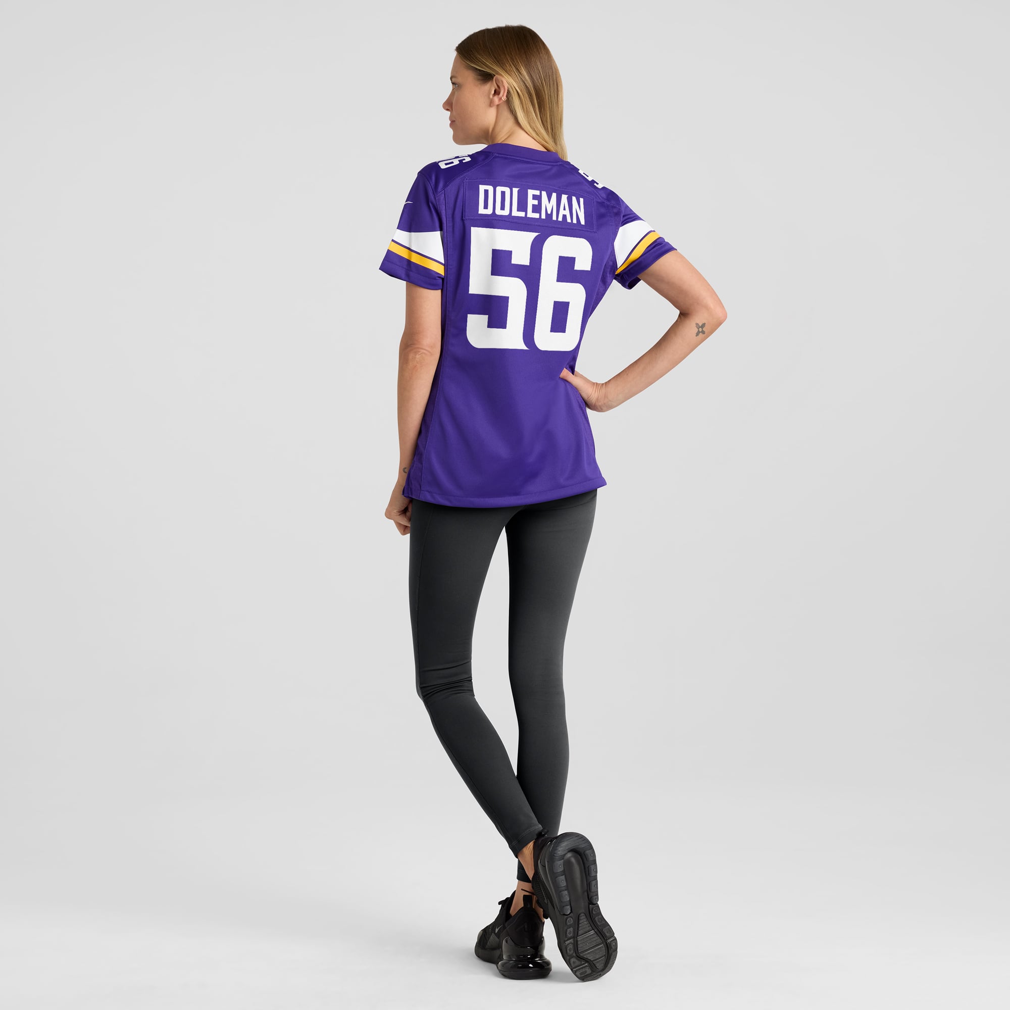 Chris Doleman Minnesota Vikings Women's Game Retired Player Jersey - Purple - Image 6