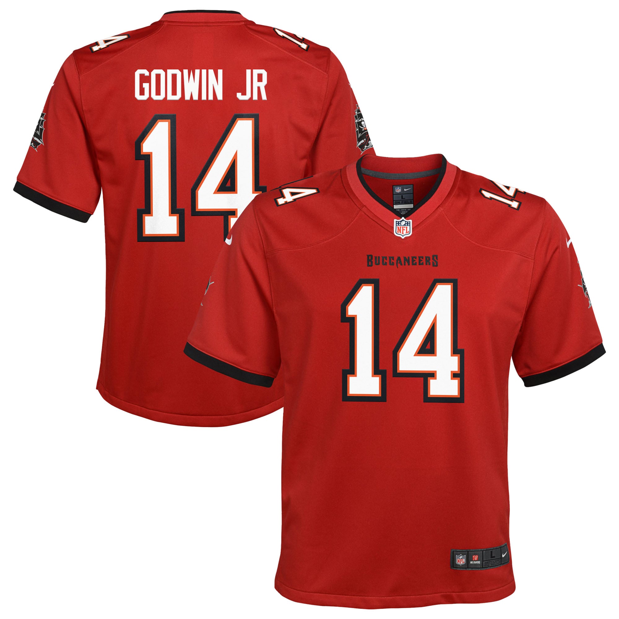 Chris Godwin Jr. Tampa Bay Buccaneers Youth Game Jersey – Red - Image 2