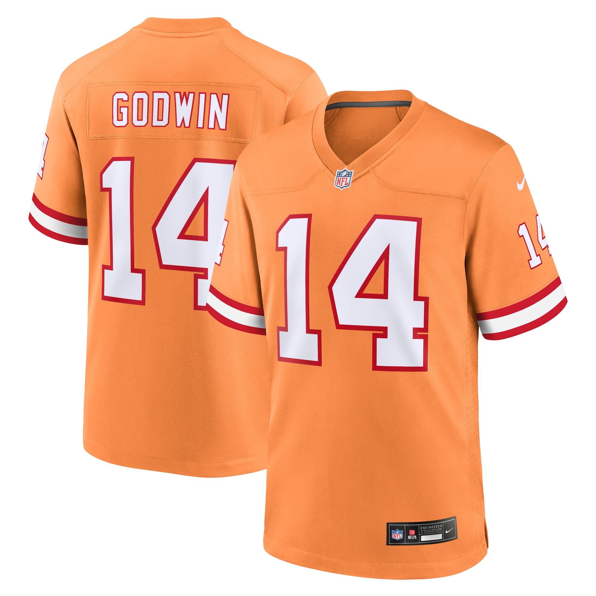Chris Godwin Tampa Bay Buccaneers Game Jersey - Orange