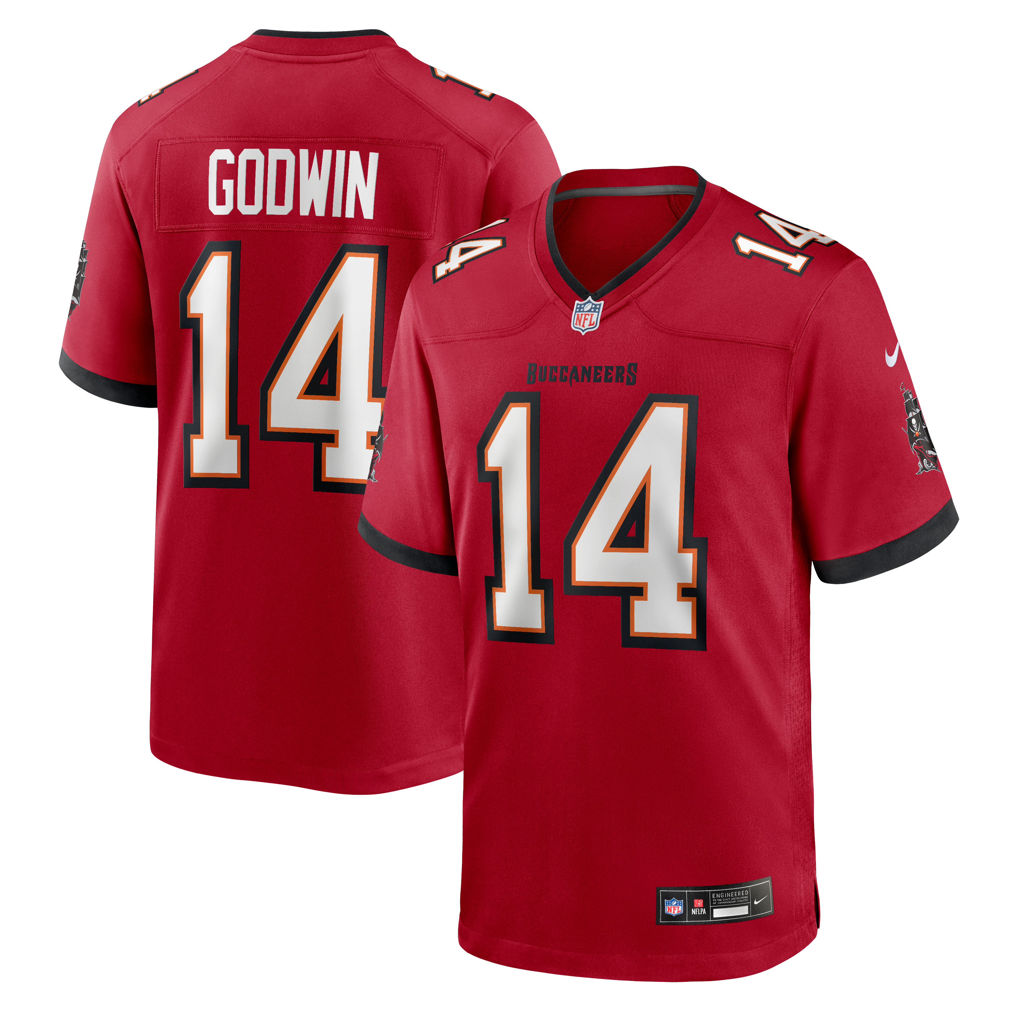 Chris Godwin Tampa Bay Buccaneers Game Jersey - Red