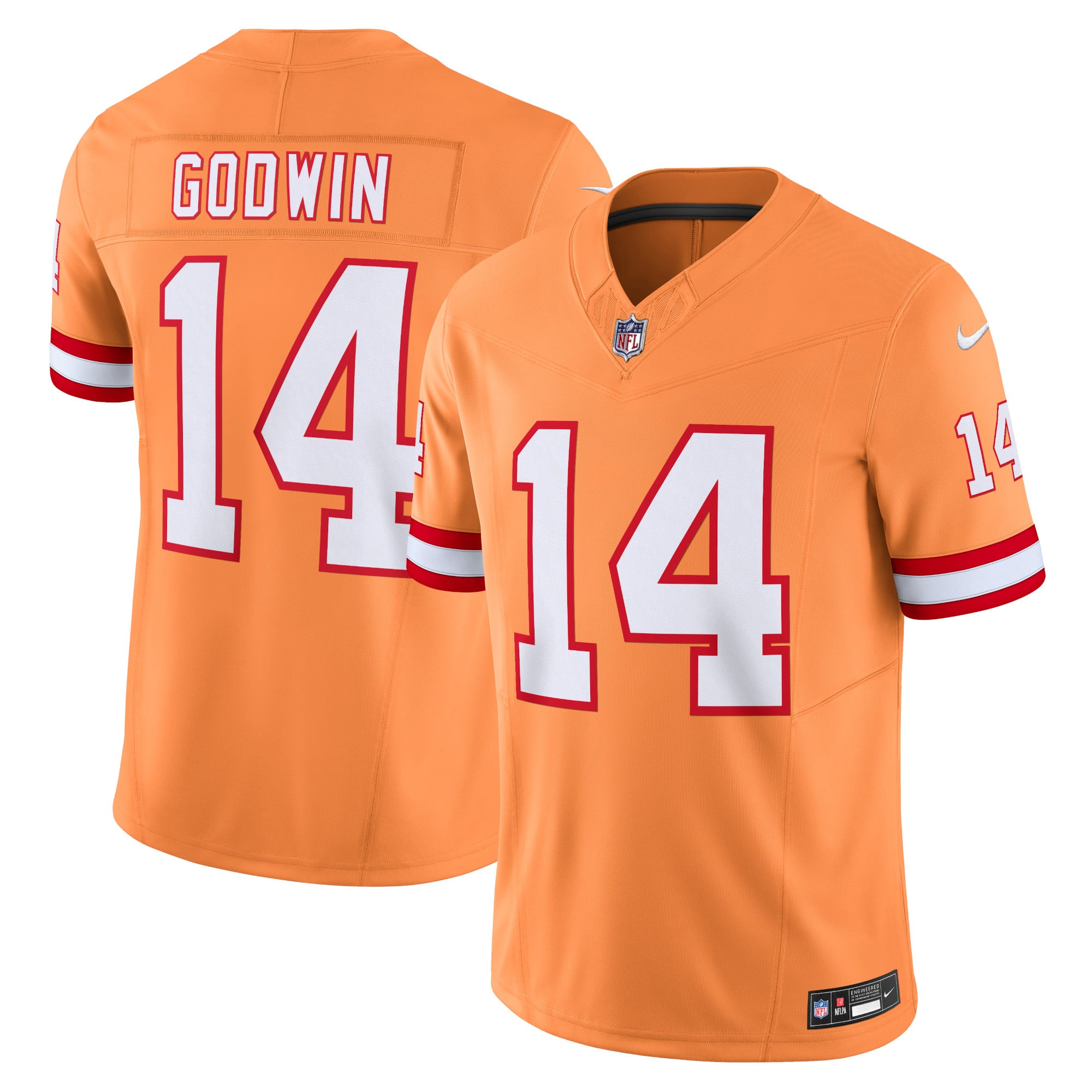 Chris Godwin Tampa Bay Buccaneers Vapor F.U.S.E. Limited Jersey - Orange