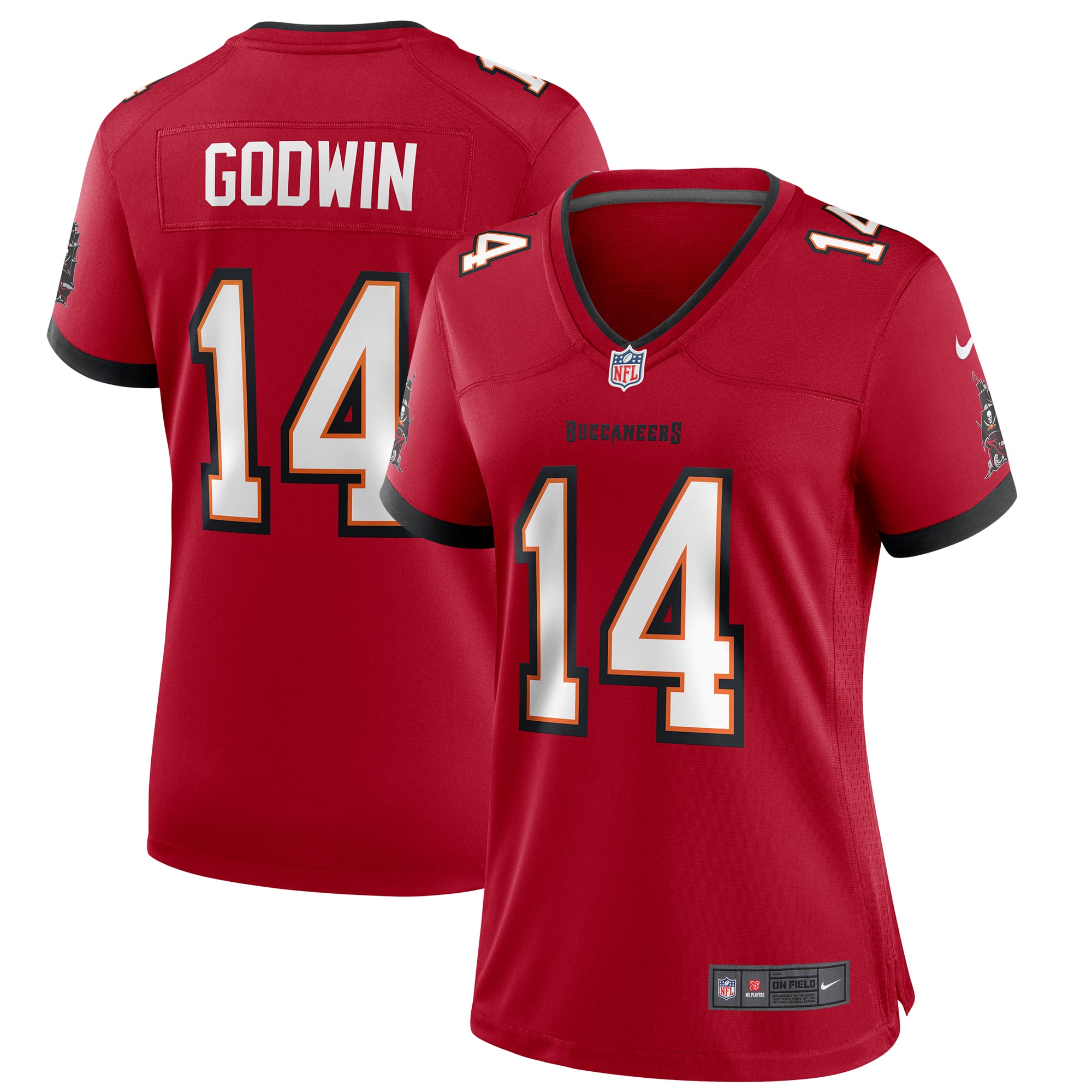 Chris Godwin Tampa Bay Buccaneers Women's Game Player Jersey - Red