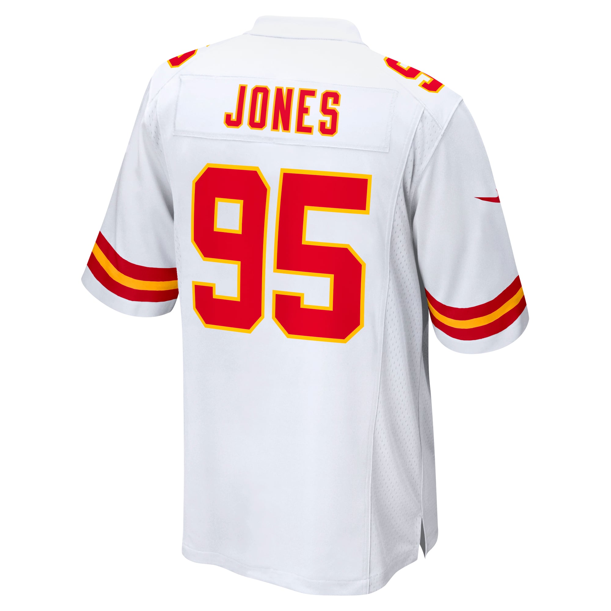 Chris Jones Kansas City Chiefs Game Jersey - White - Image 4