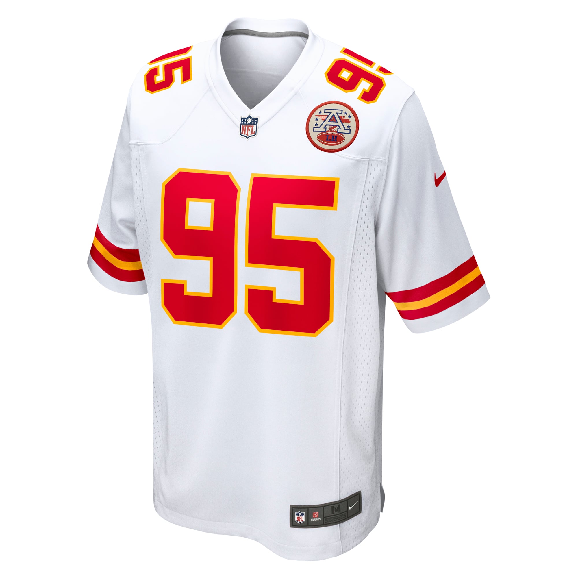 Chris Jones Kansas City Chiefs Game Jersey - White - Image 3