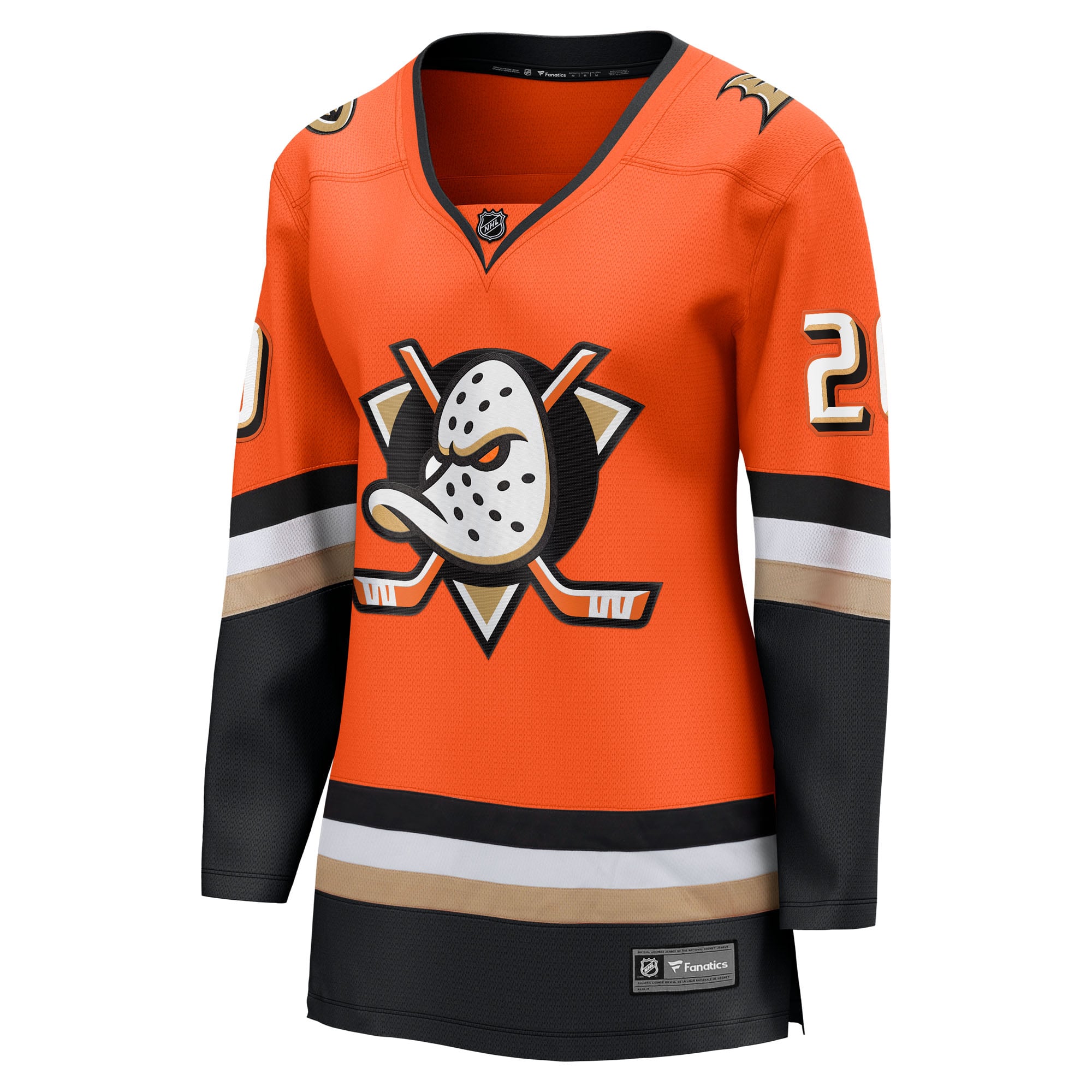 Chris Kreider Anaheim Ducks Women's Home Breakaway Player Jersey - Orange - Image 3