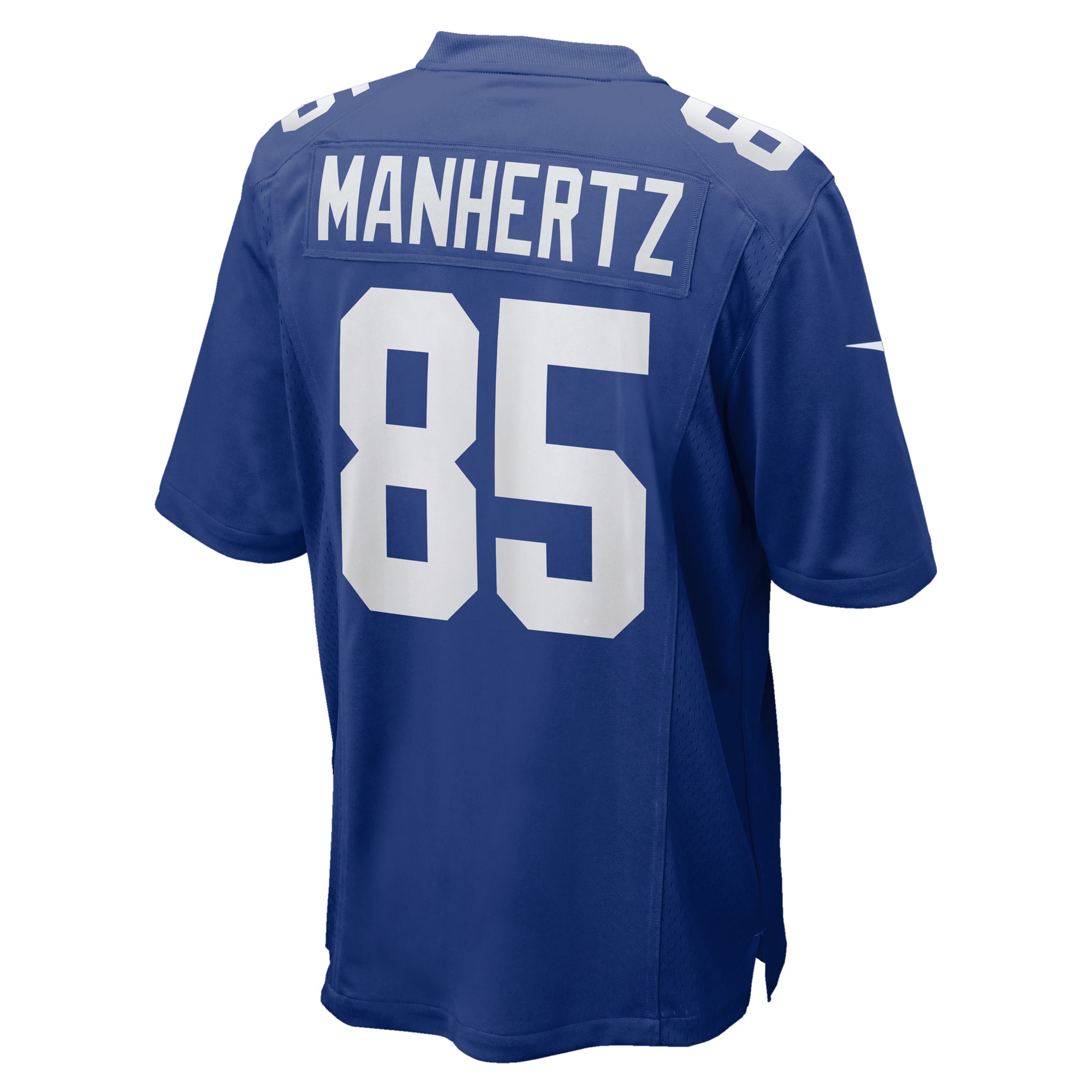 Chris Manhertz New York Giants Team Game Jersey - Royal - Image 4