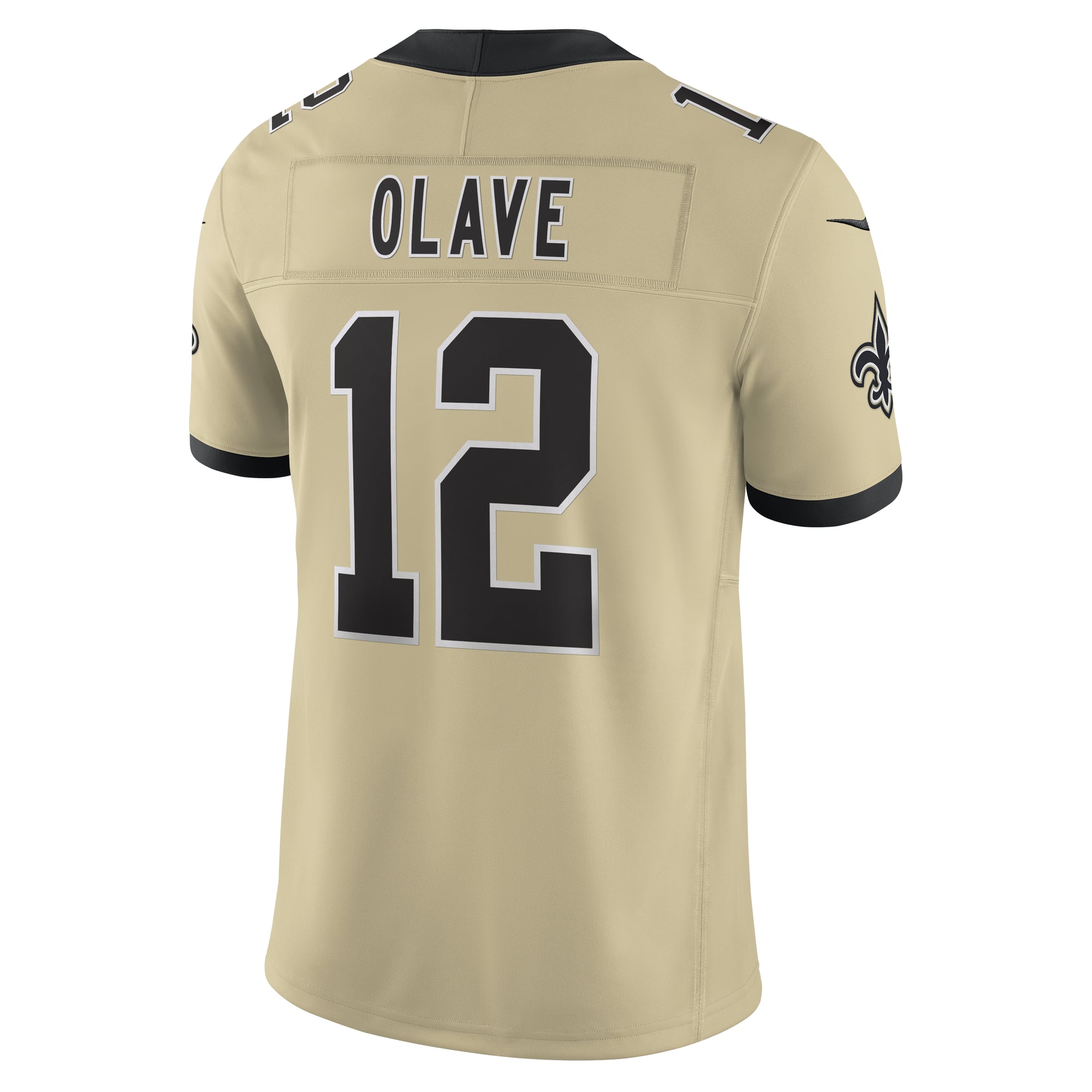 Chris Olave New Orleans Saints Gameday Golds Alternate Vapor F.U.S.E. Limited Jersey - Gold - Image 4