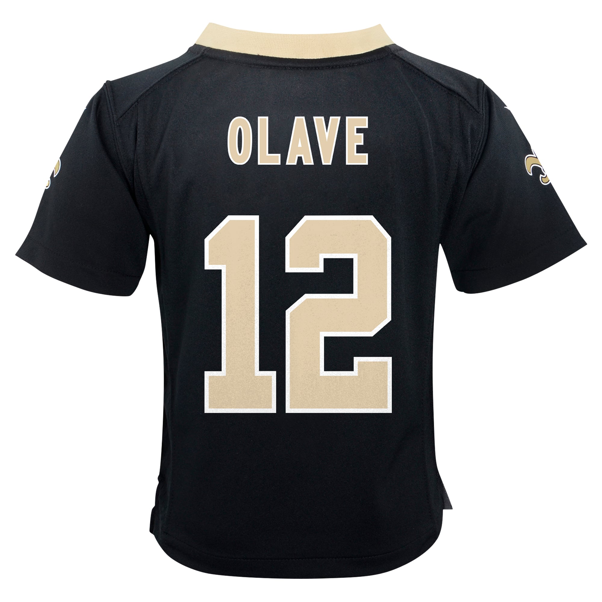 Chris Olave New Orleans Saints Toddler Game Jersey - Black - Image 4