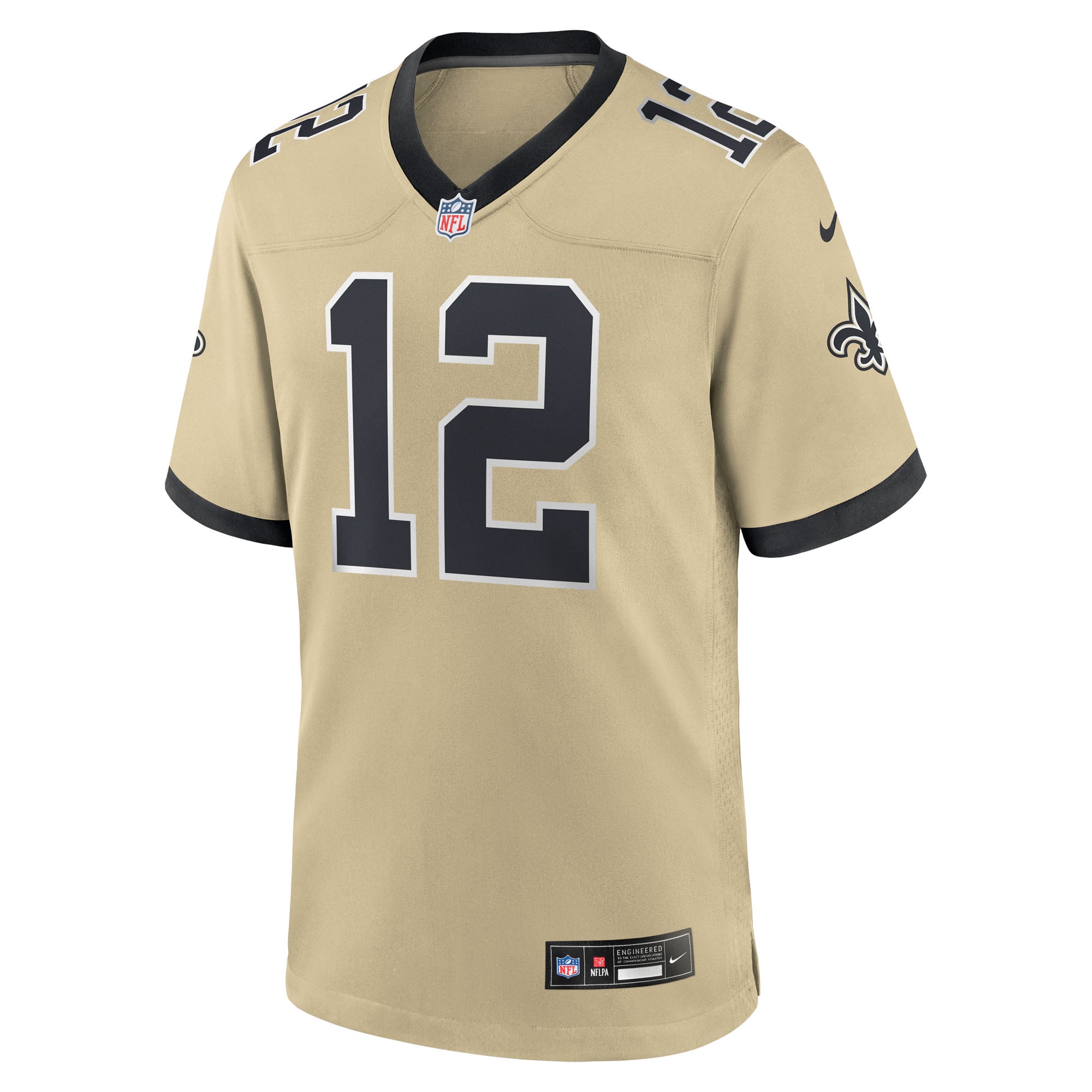 Chris Olave New Orleans Saints Youth Gameday Golds Alternate Game Player Jersey - Gold - Image 3