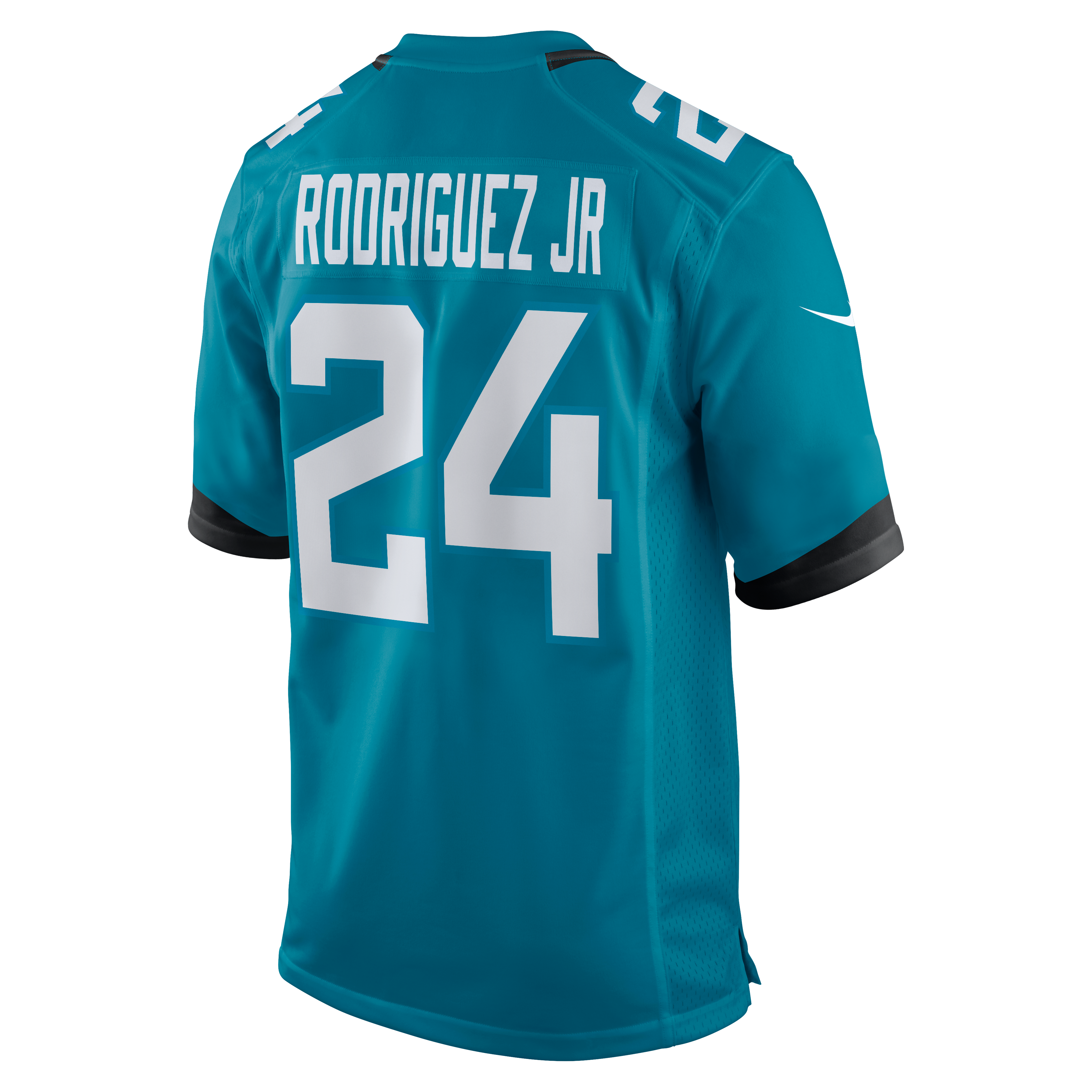 Chris Rodriguez Jr. Jacksonville Jaguars Team Game Jersey - Teal - Image 6