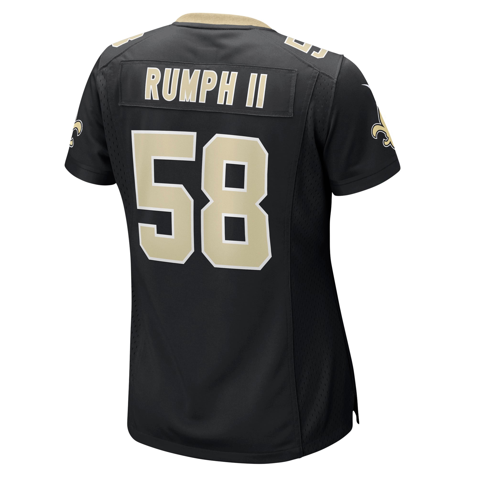 Chris Rumph II New Orleans Saints Women's Team Game Jersey - Black - Image 4
