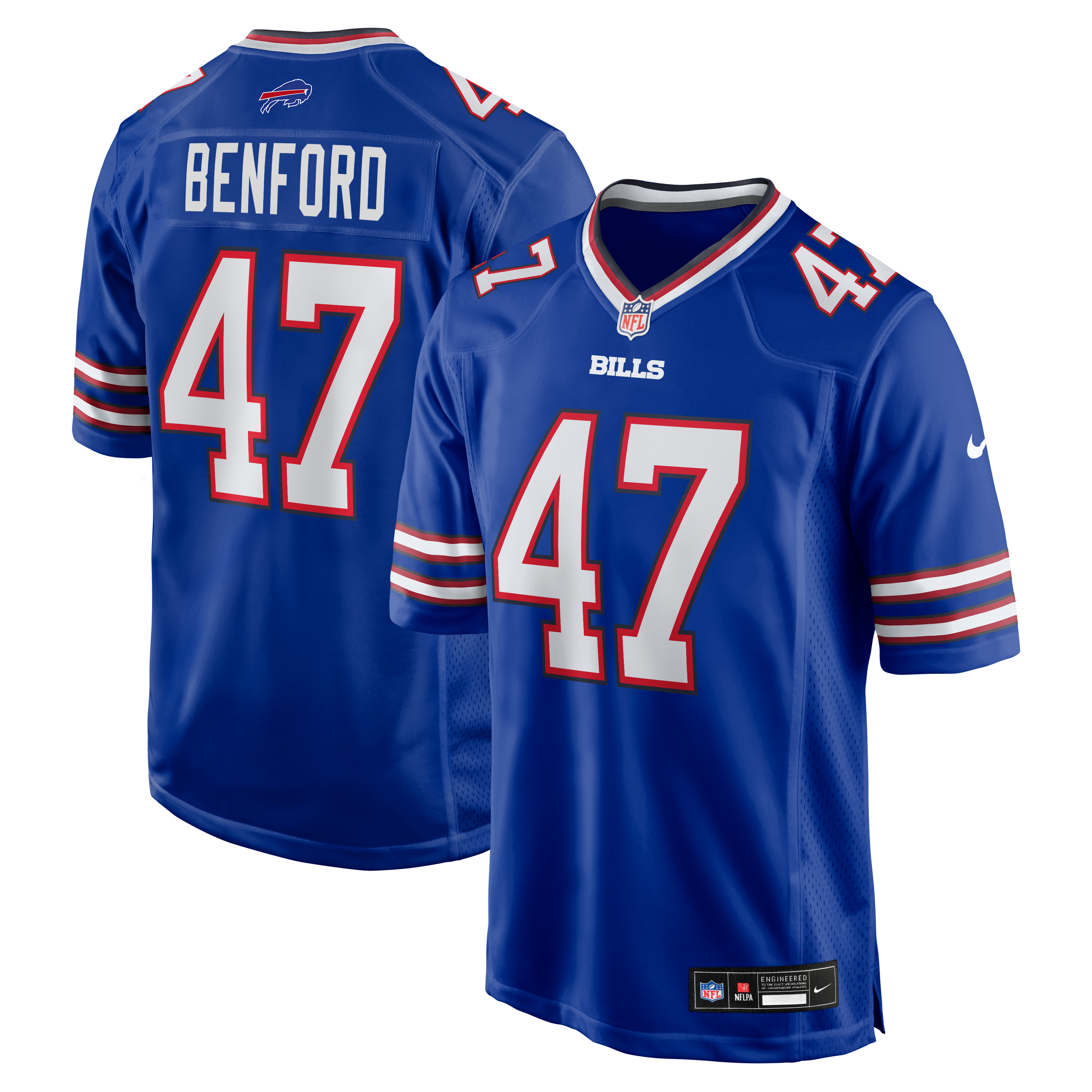 Christian Benford Buffalo Bills Game Jersey - Royal
