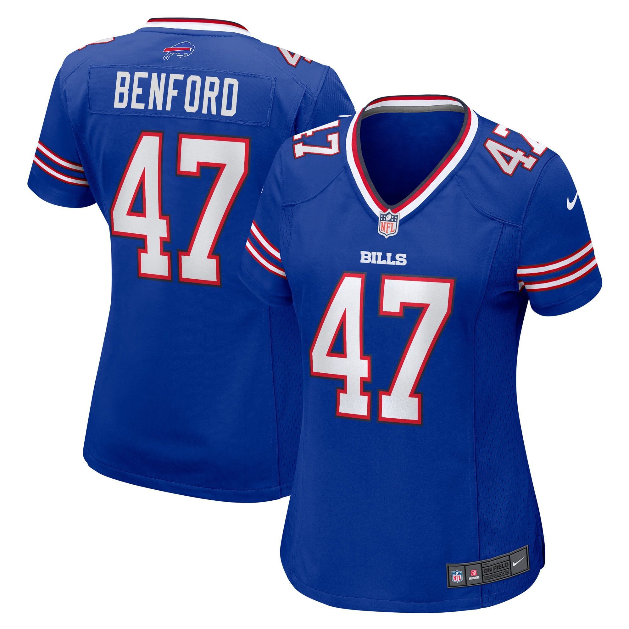 Christian Benford Buffalo Bills Women's Game Jersey - Royal