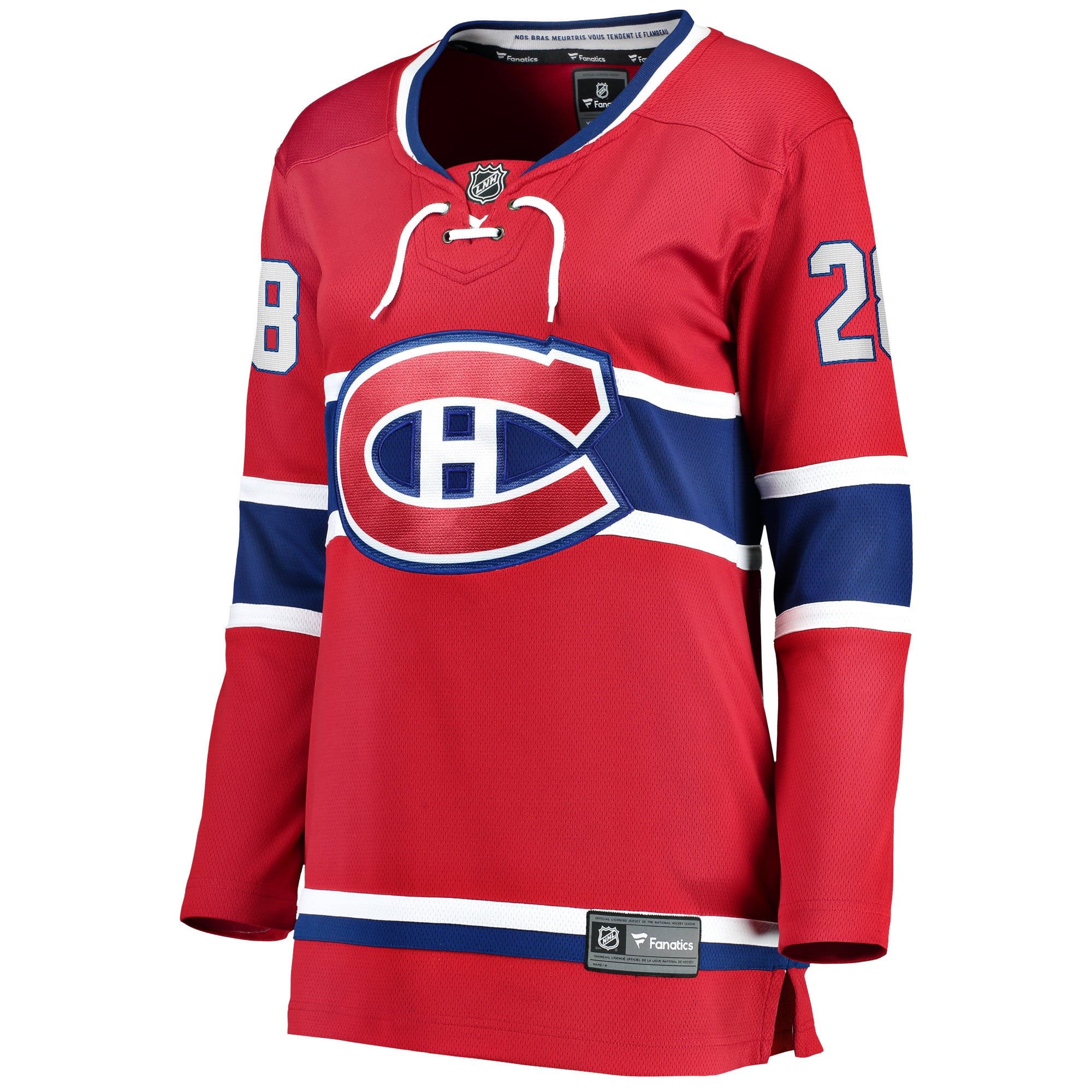 Christian Dvorak Montreal Canadiens Women's Home Breakaway Player Jersey - Red - Image 3