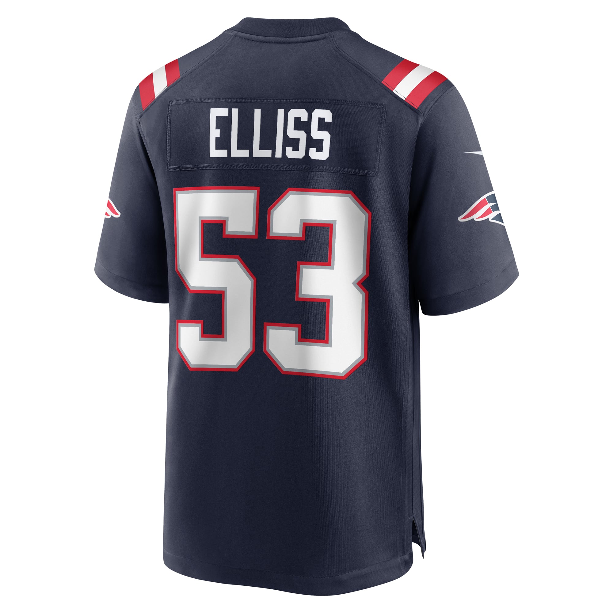 Christian Elliss New England Patriots Game Jersey - Navy - Image 4