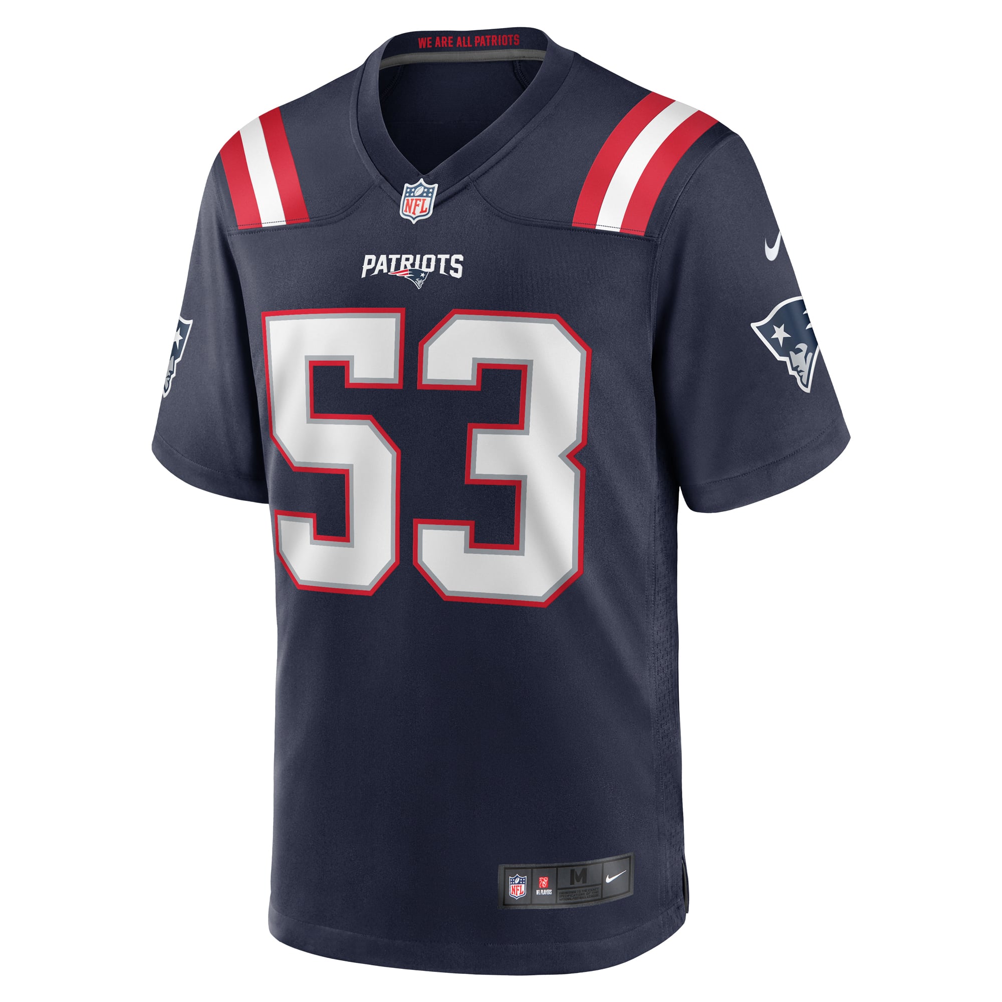 Christian Elliss New England Patriots Game Jersey - Navy - Image 3