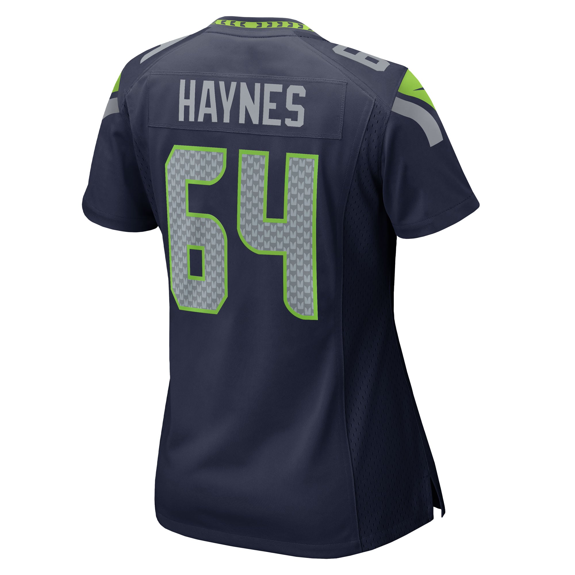 Christian Haynes Seattle Seahawks Women's Team Game Jersey - College Navy - Image 4