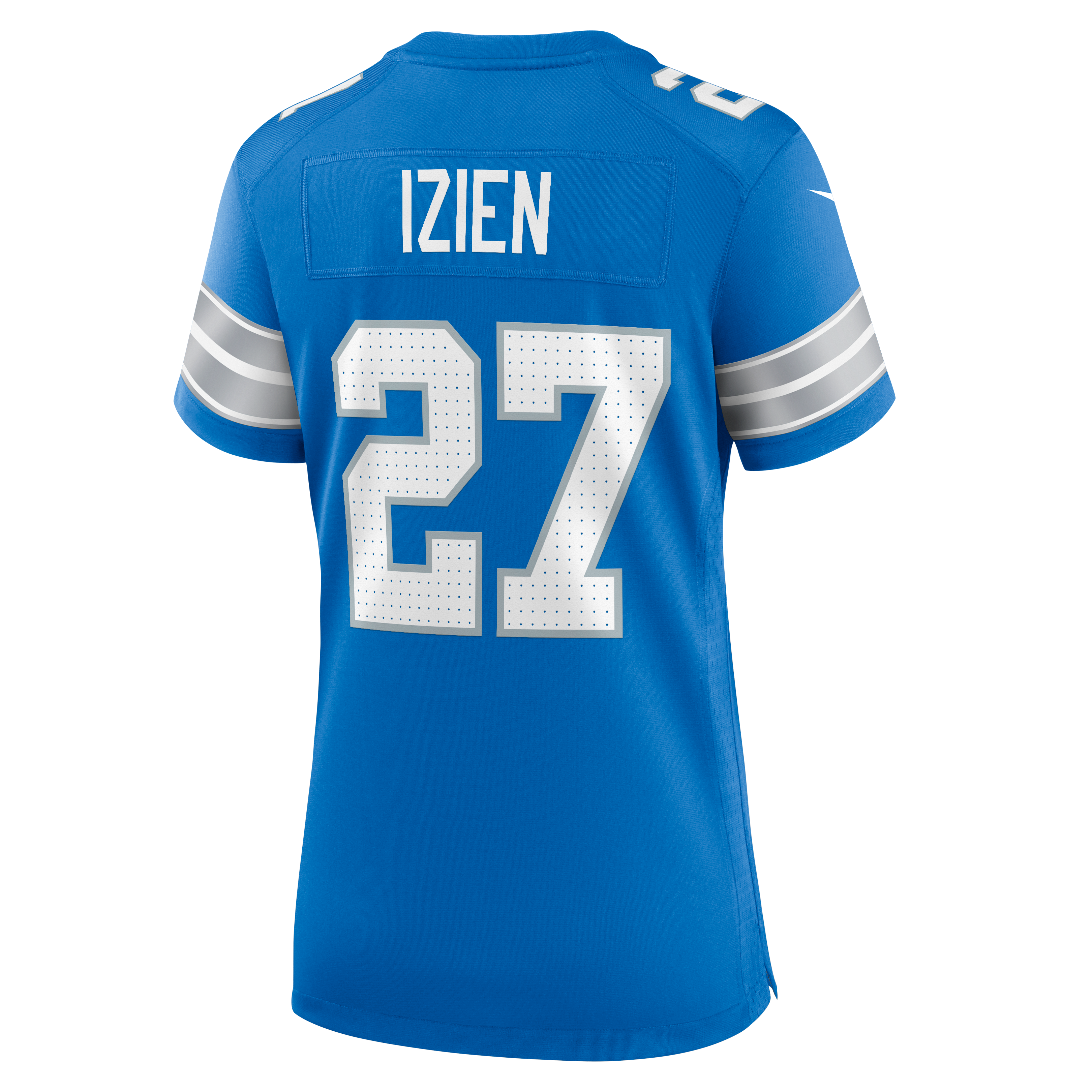 Christian Izien Detroit Lions Women's Team Game Jersey - Blue - Image 4