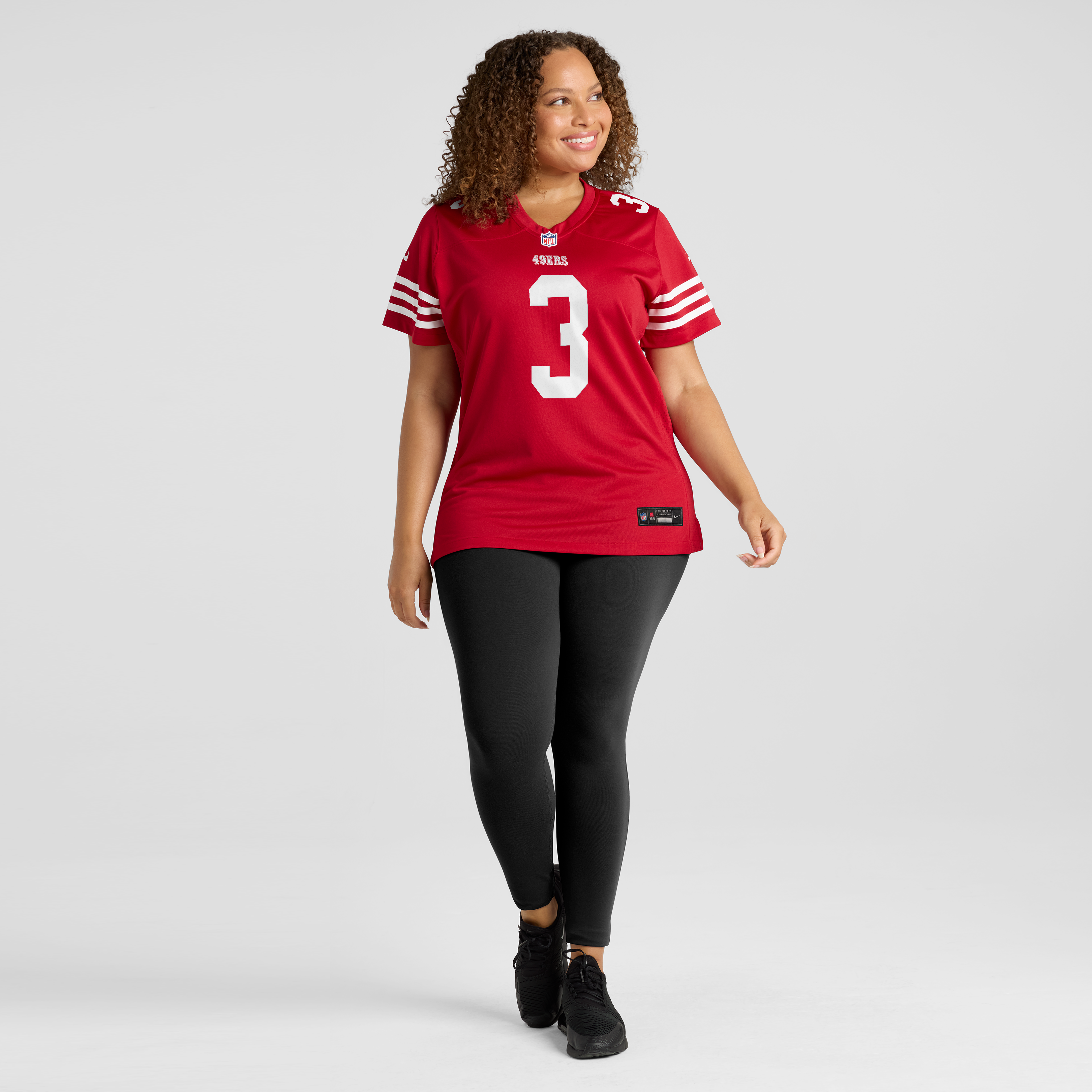 Christian Kirk San Francisco 49ers Women's Team Game Jersey - Scarlet - Image 7