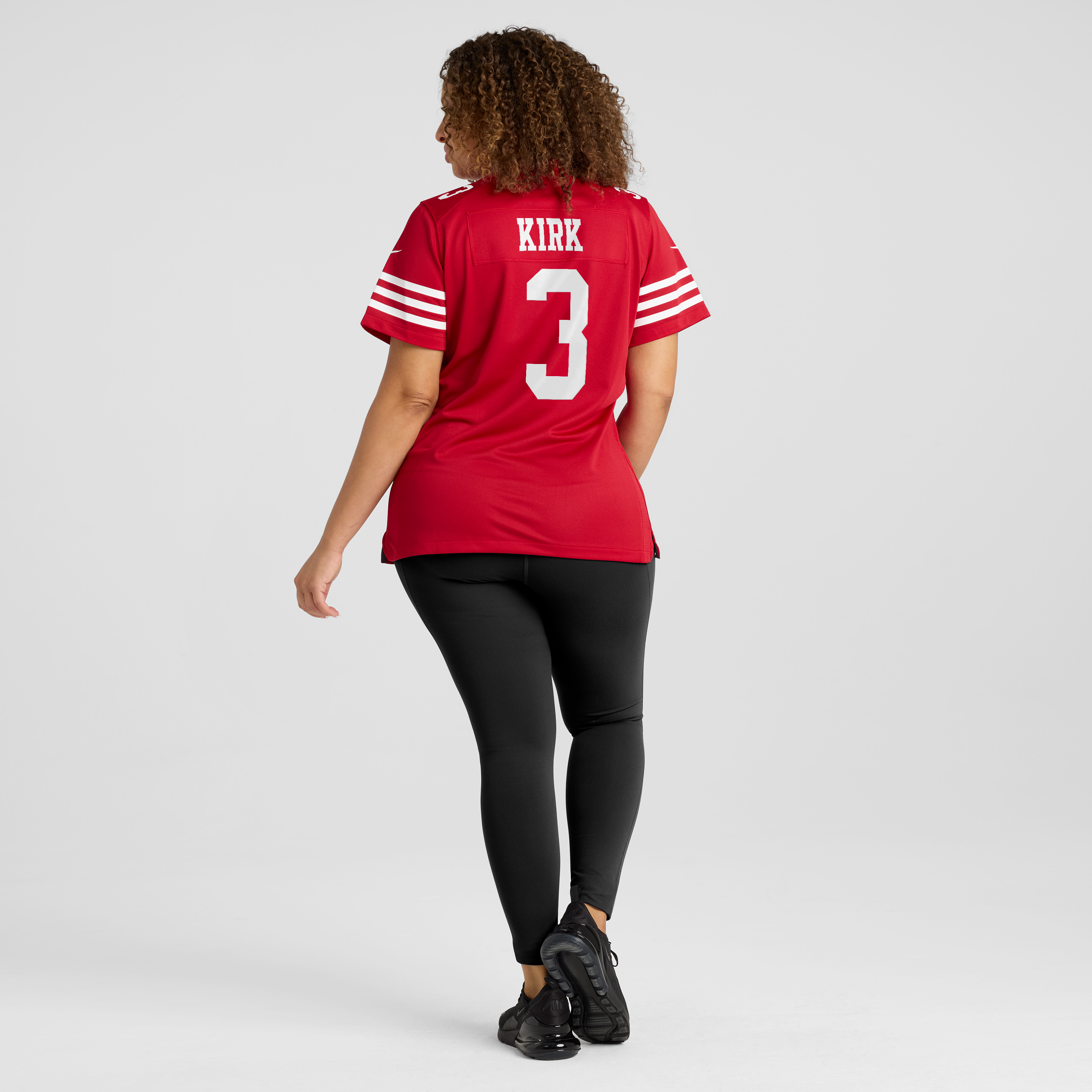 Christian Kirk San Francisco 49ers Women's Team Game Jersey - Scarlet - Image 8