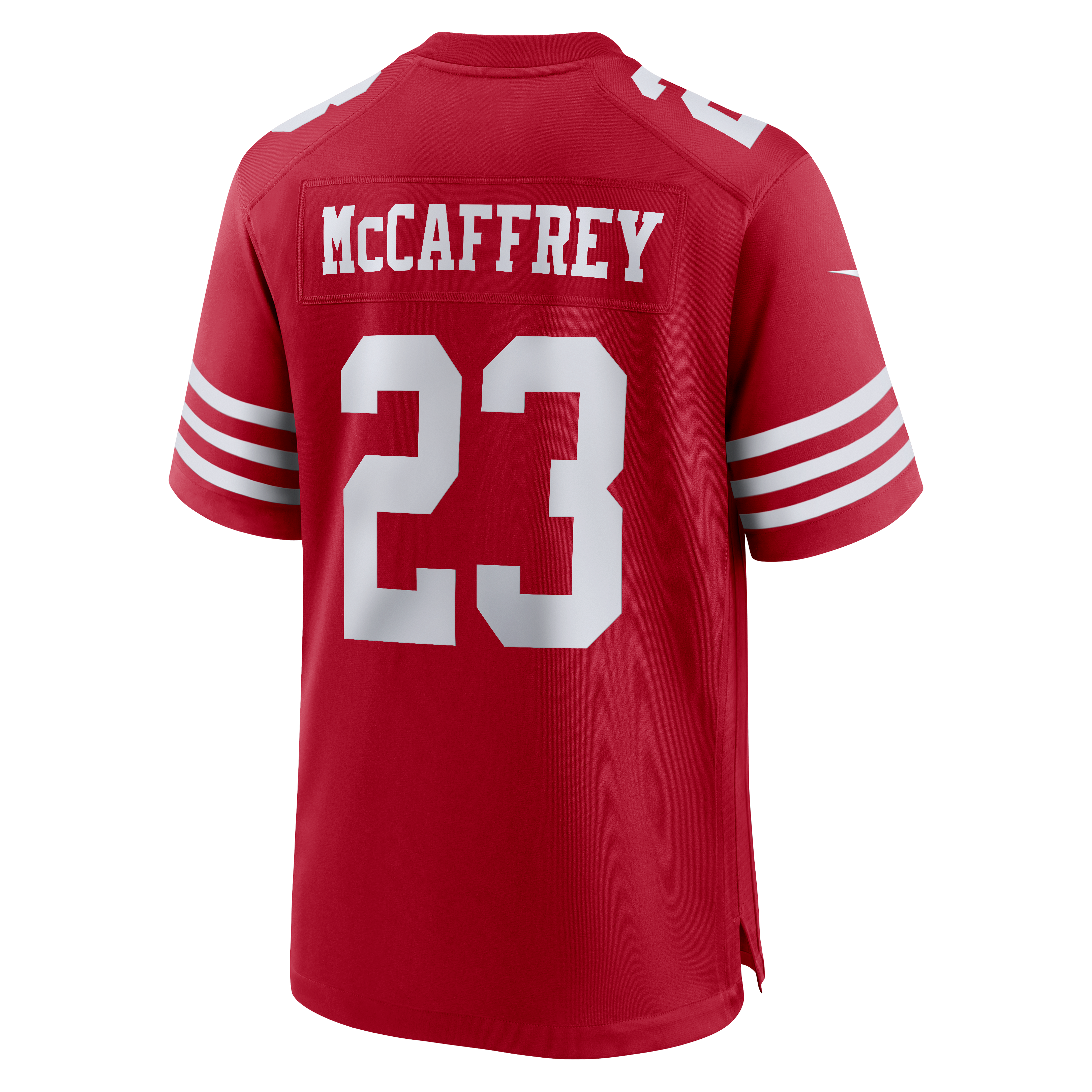 Christian McCaffrey San Francisco 49ers 80th Anniversary Game Jersey - Scarlet - Image 4