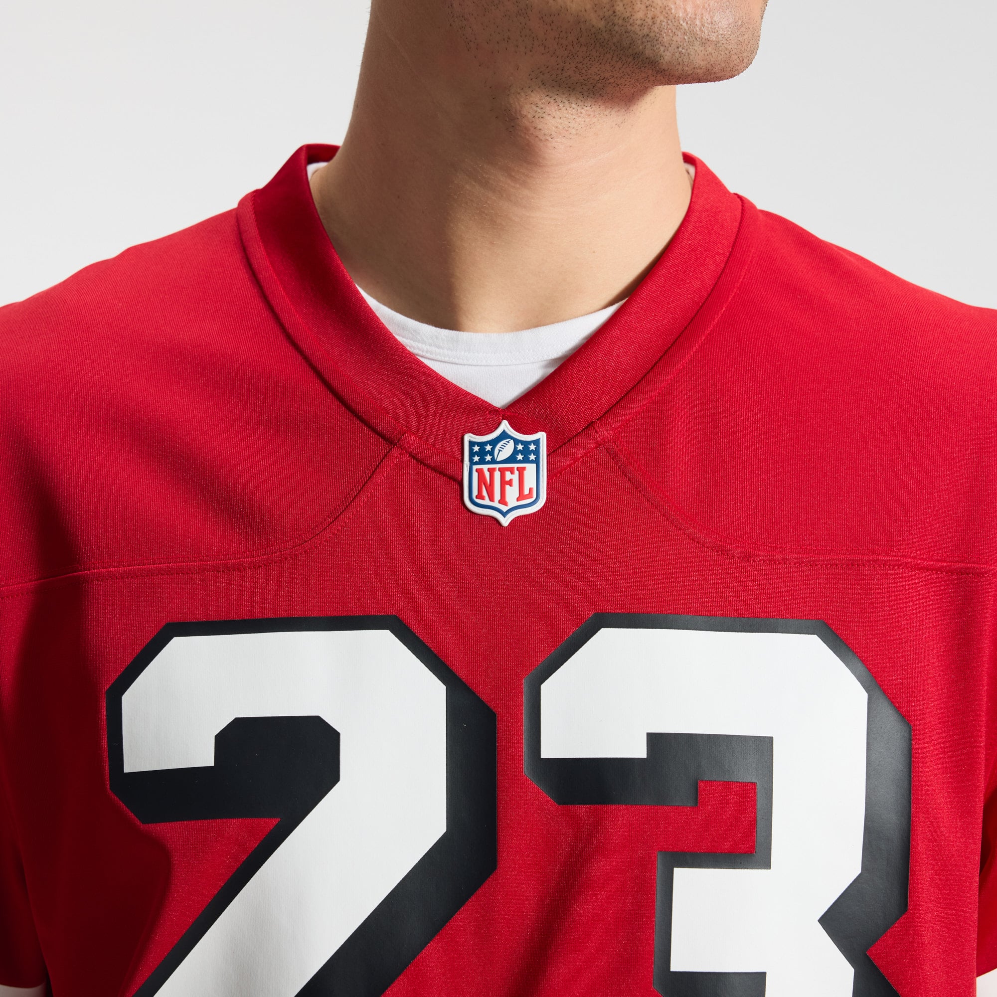 Christian McCaffrey San Francisco 49ers Alternate Game Player Jersey - Scarlet - Image 10