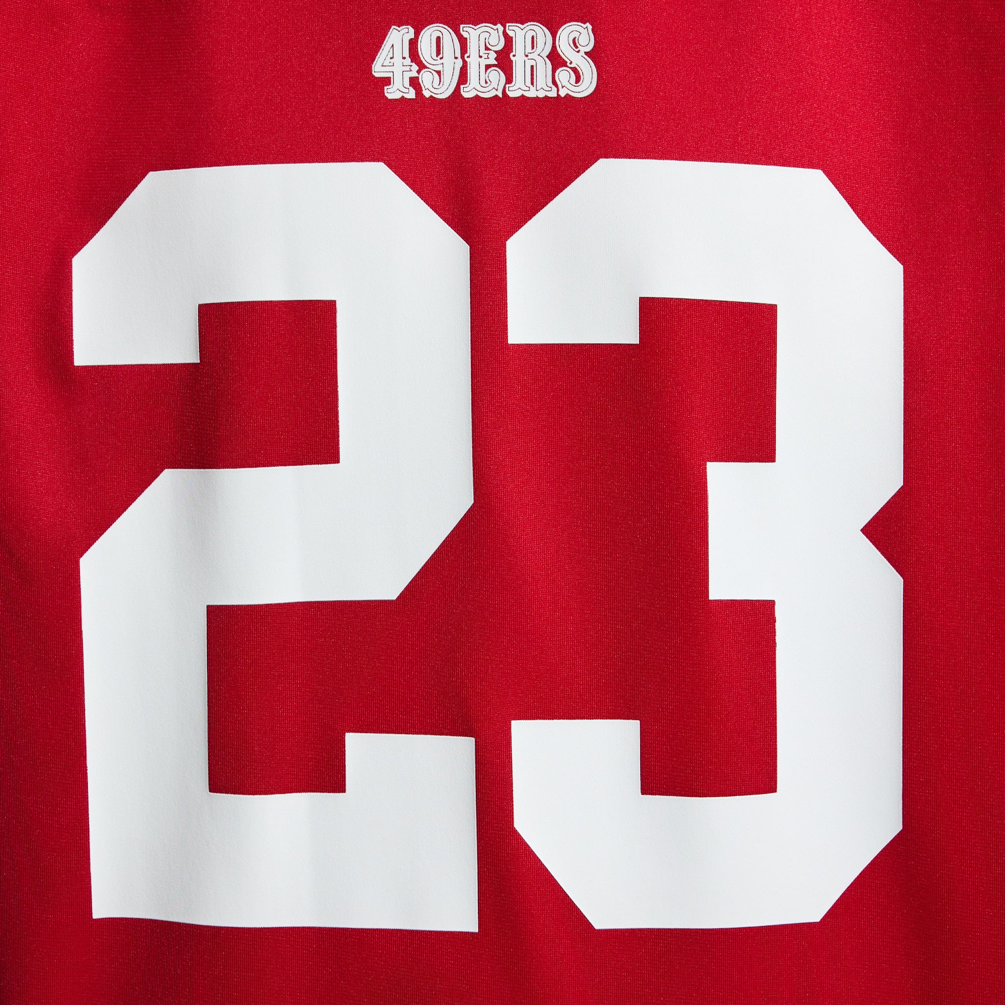 Christian McCaffrey San Francisco 49ers Game Player Jersey - Scarlet - Image 11
