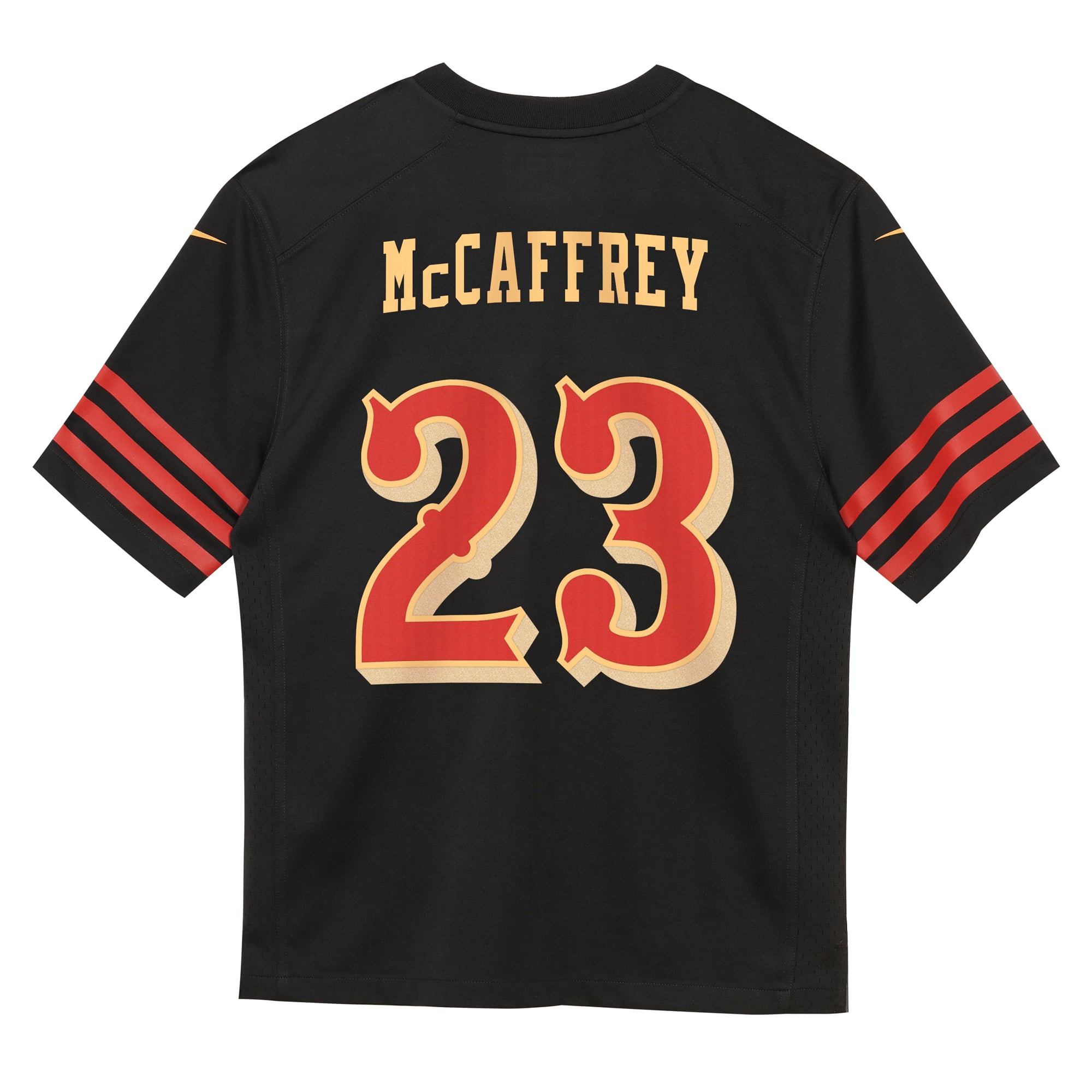 Christian McCaffrey San Francisco 49ers Preschool 2025 Rivalries Collection Game Jersey - Black - Image 4