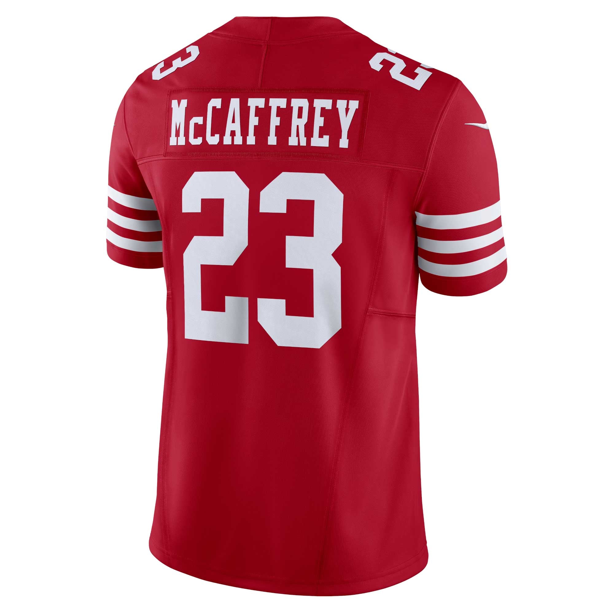 Christian McCaffrey San Francisco 49ers Vapor F.U.S.E. Limited 2nd Alternate Jersey - Scarlet - Image 4
