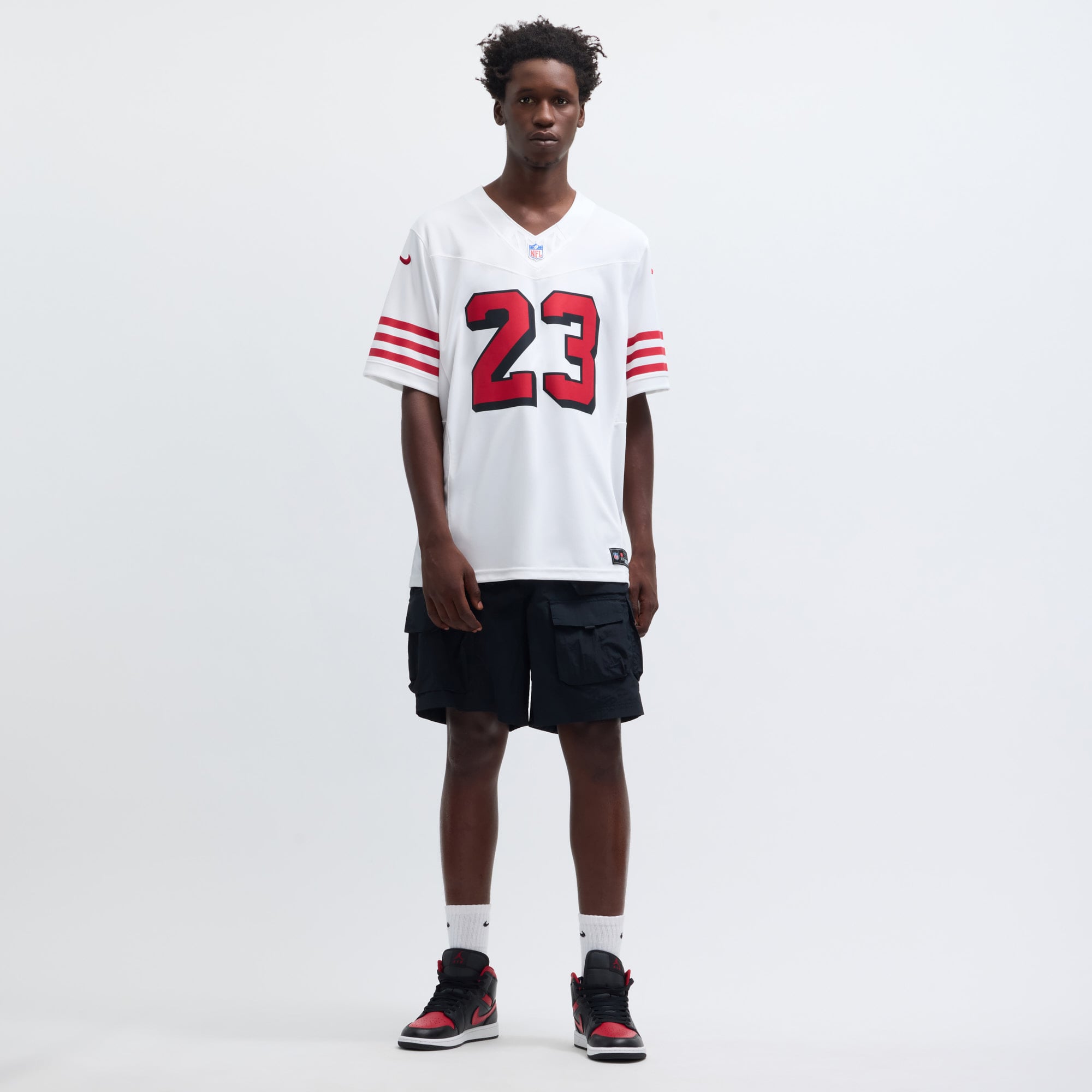 Christian McCaffrey San Francisco 49ers Vapor F.U.S.E. Limited 2nd Alternate Jersey - White - Image 7