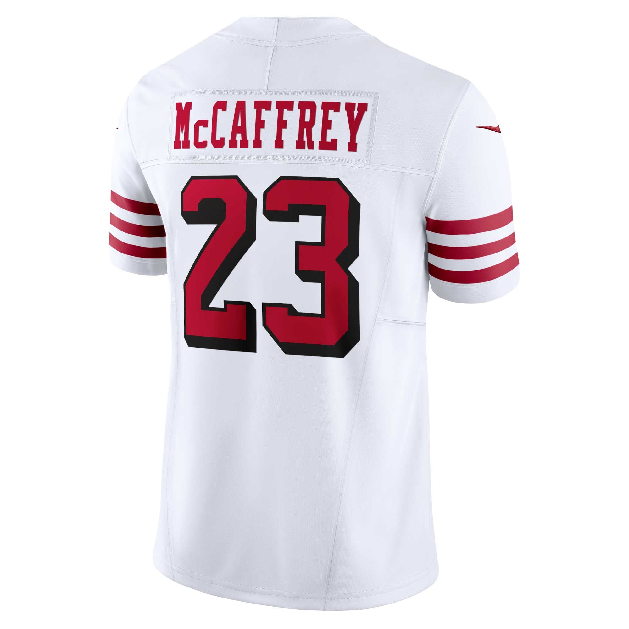 Christian McCaffrey San Francisco 49ers Vapor F.U.S.E. Limited 2nd Alternate Jersey - White - Image 4