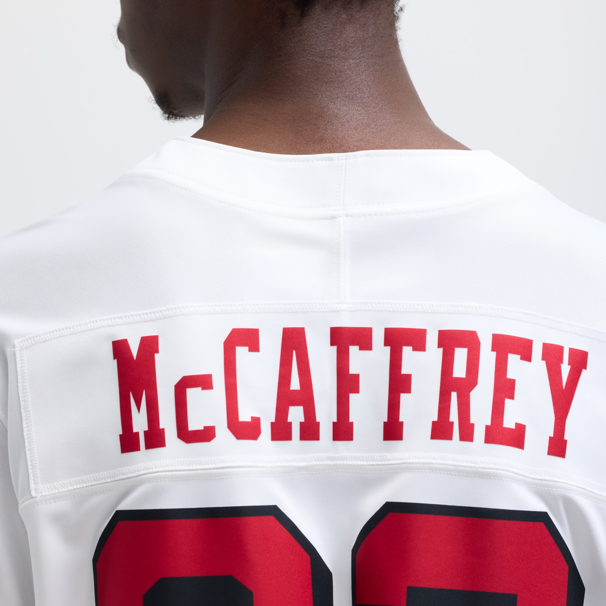 Christian McCaffrey San Francisco 49ers Vapor F.U.S.E. Limited 2nd Alternate Jersey - White - Image 9