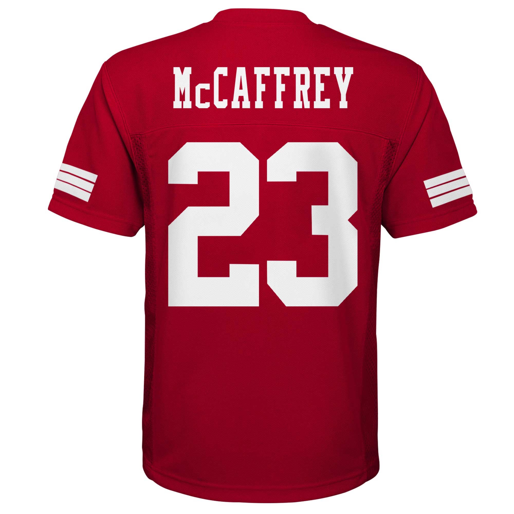 Christian McCaffrey San Francisco 49ers Youth Jersey - Scarlet - Image 4