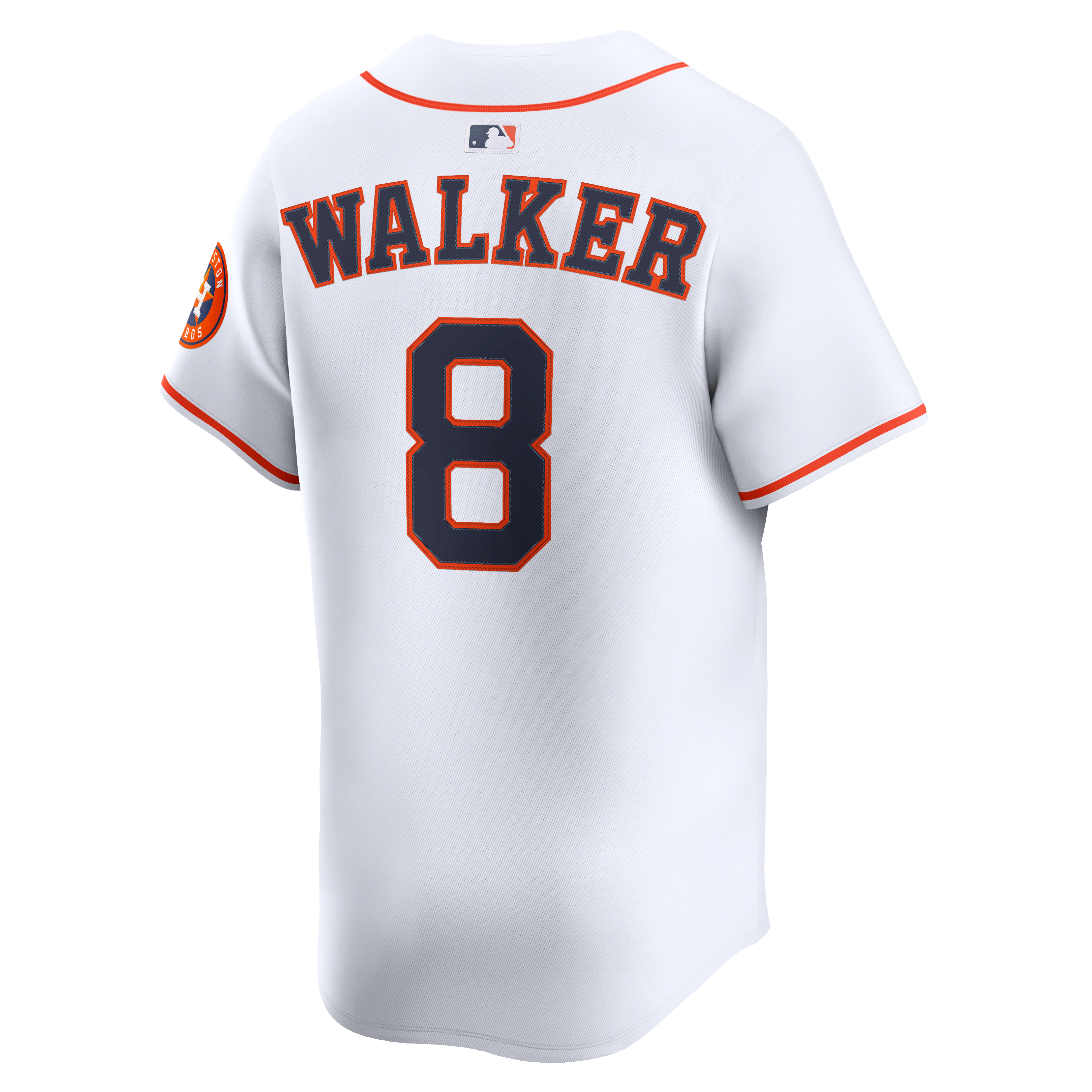 Christian Walker Houston Astros Home Limited Player Jersey - White - Image 4