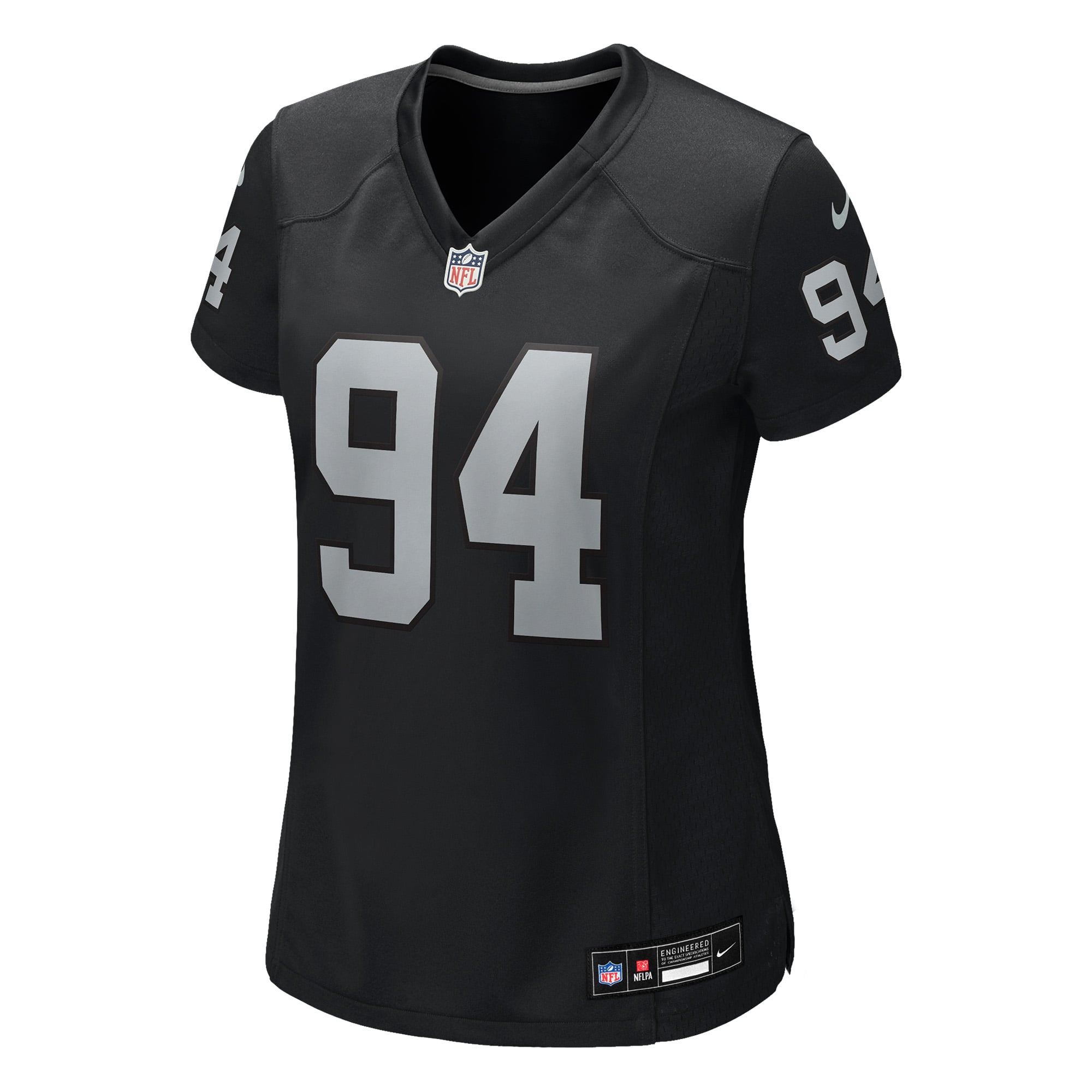 Christian Wilkins Las Vegas Raiders Women's Team Game Jersey - Black - Image 3