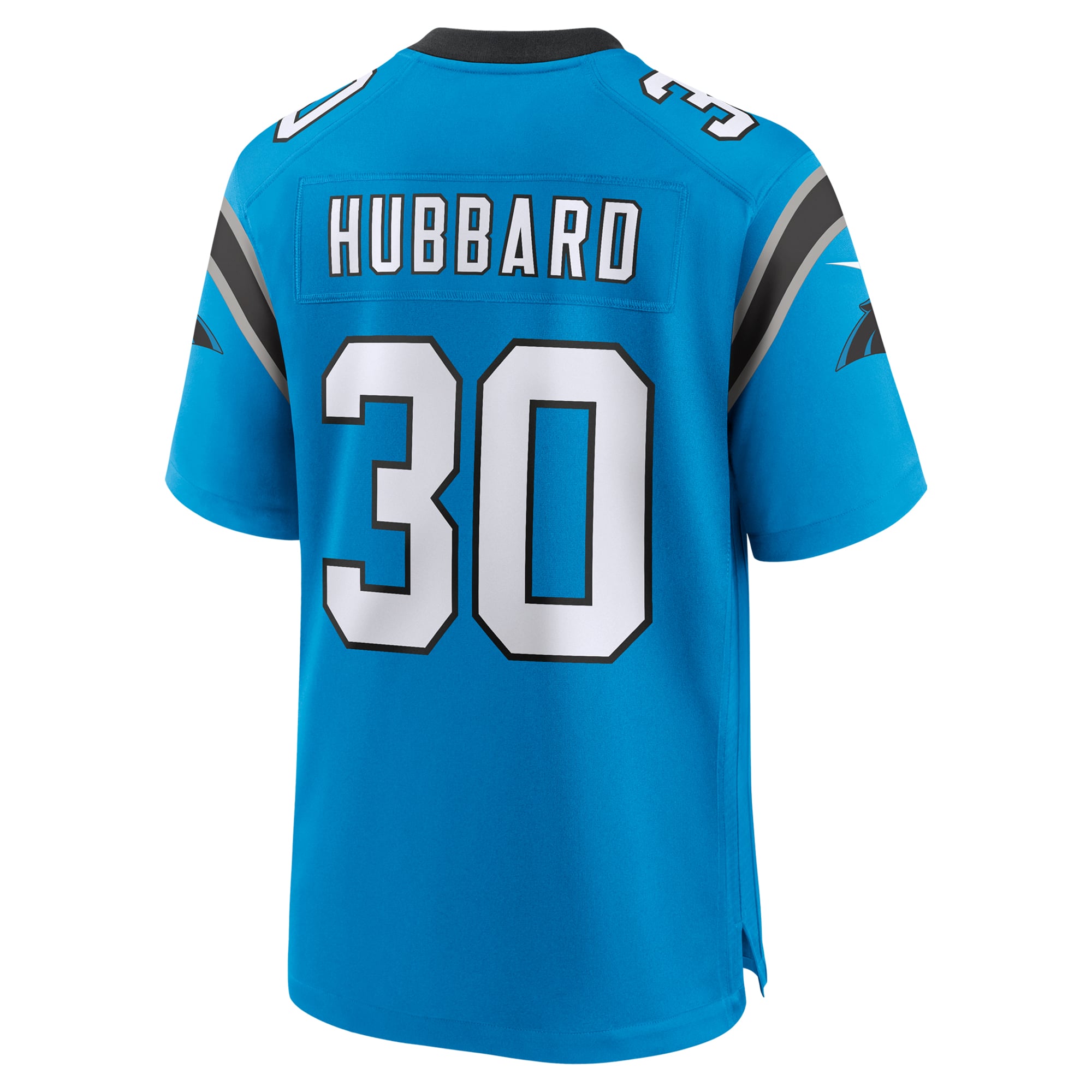 Chuba Hubbard Carolina Panthers Team Game Jersey - Blue - Image 4