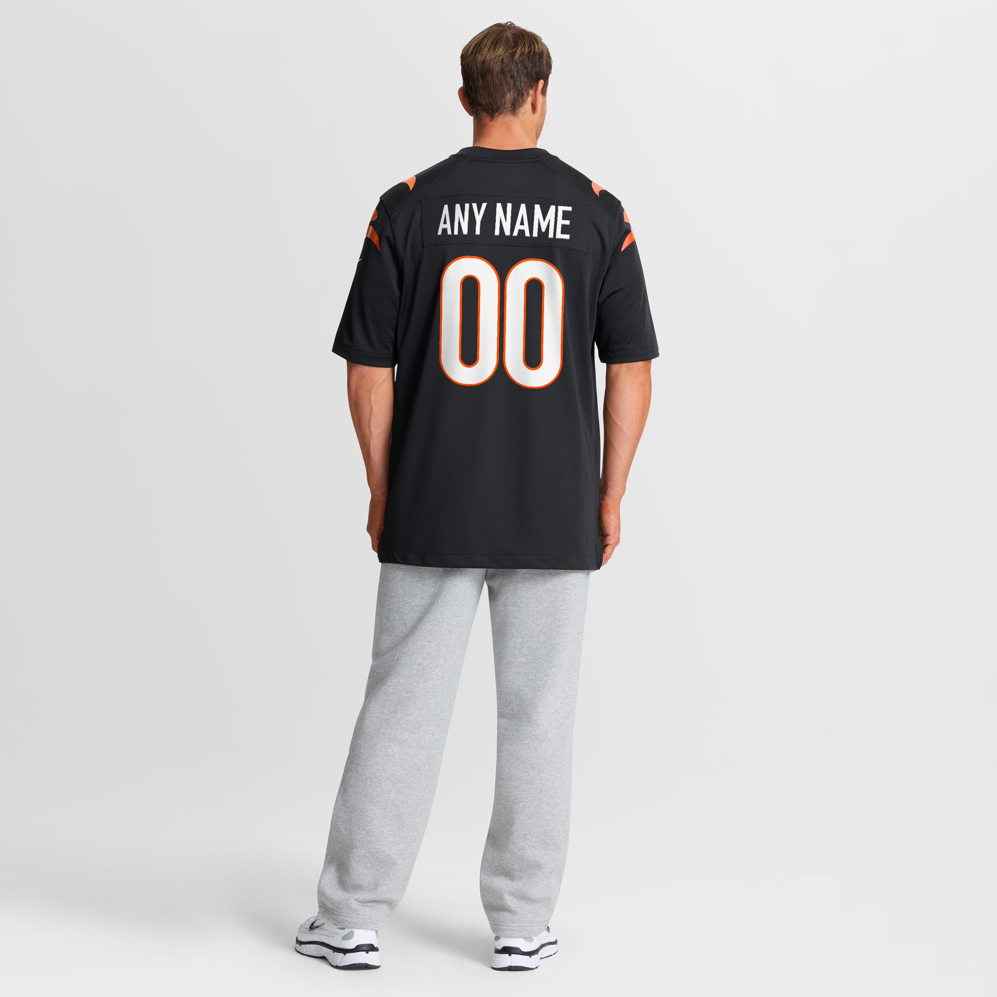 Cincinnati Bengals Alternate Game Custom Jersey - Black - Image 9