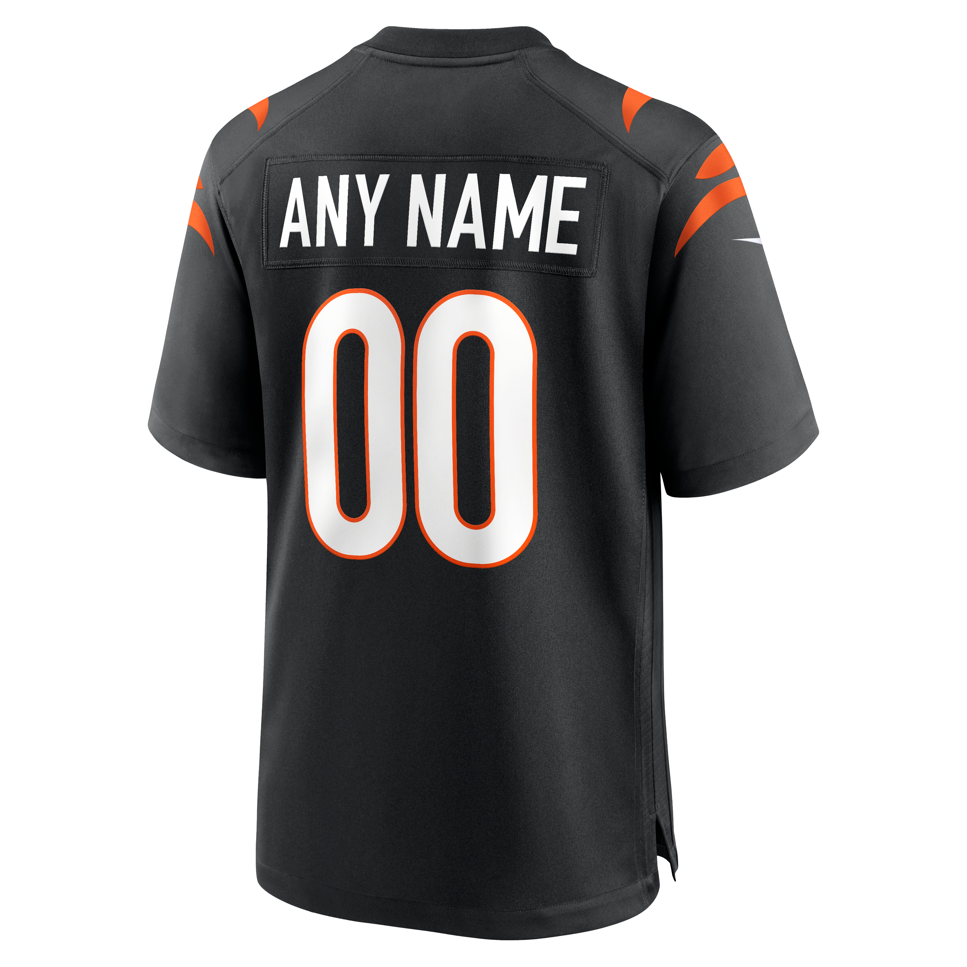 Cincinnati Bengals Alternate Game Custom Jersey - Black - Image 4