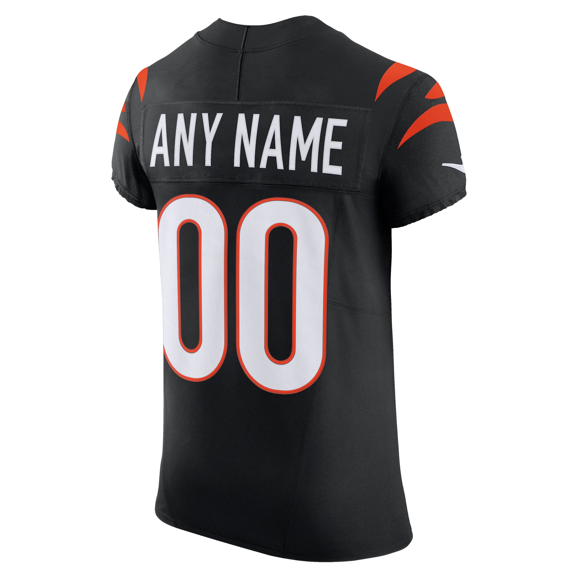 Cincinnati Bengals Team Vapor F.U.S.E. Elite Custom Jersey - Black - Black - Image 4