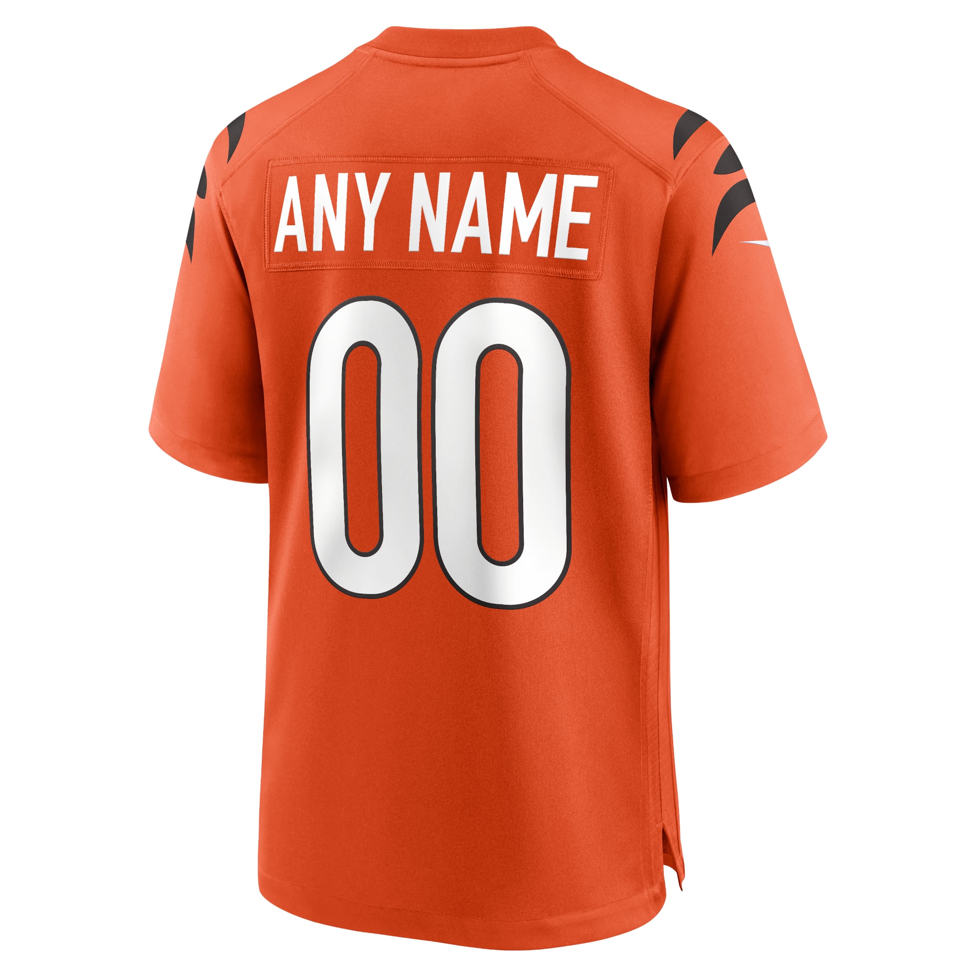 Cincinnati Bengals Youth Alternate Game Custom Jersey - Orange - Image 4