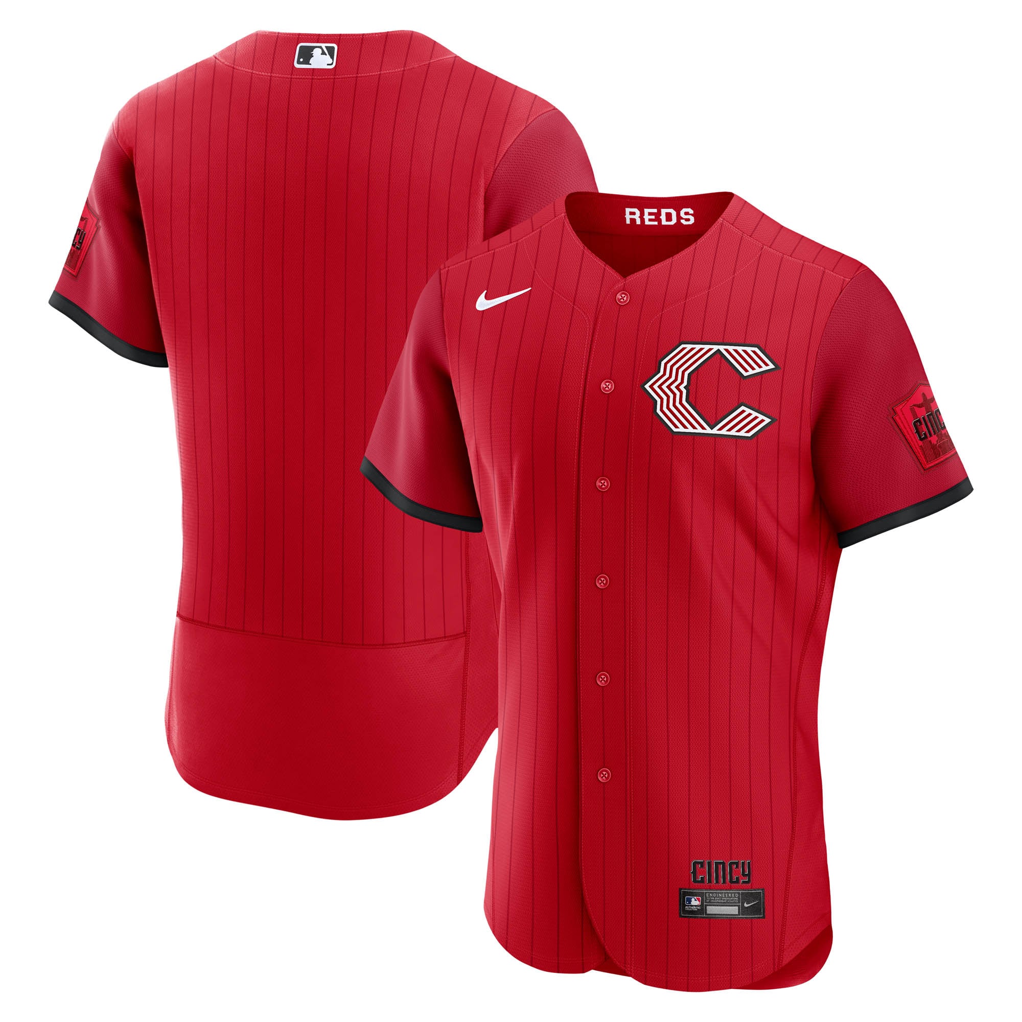 Cincinnati Reds 2026 City Connect Jersey - Red - Image 2