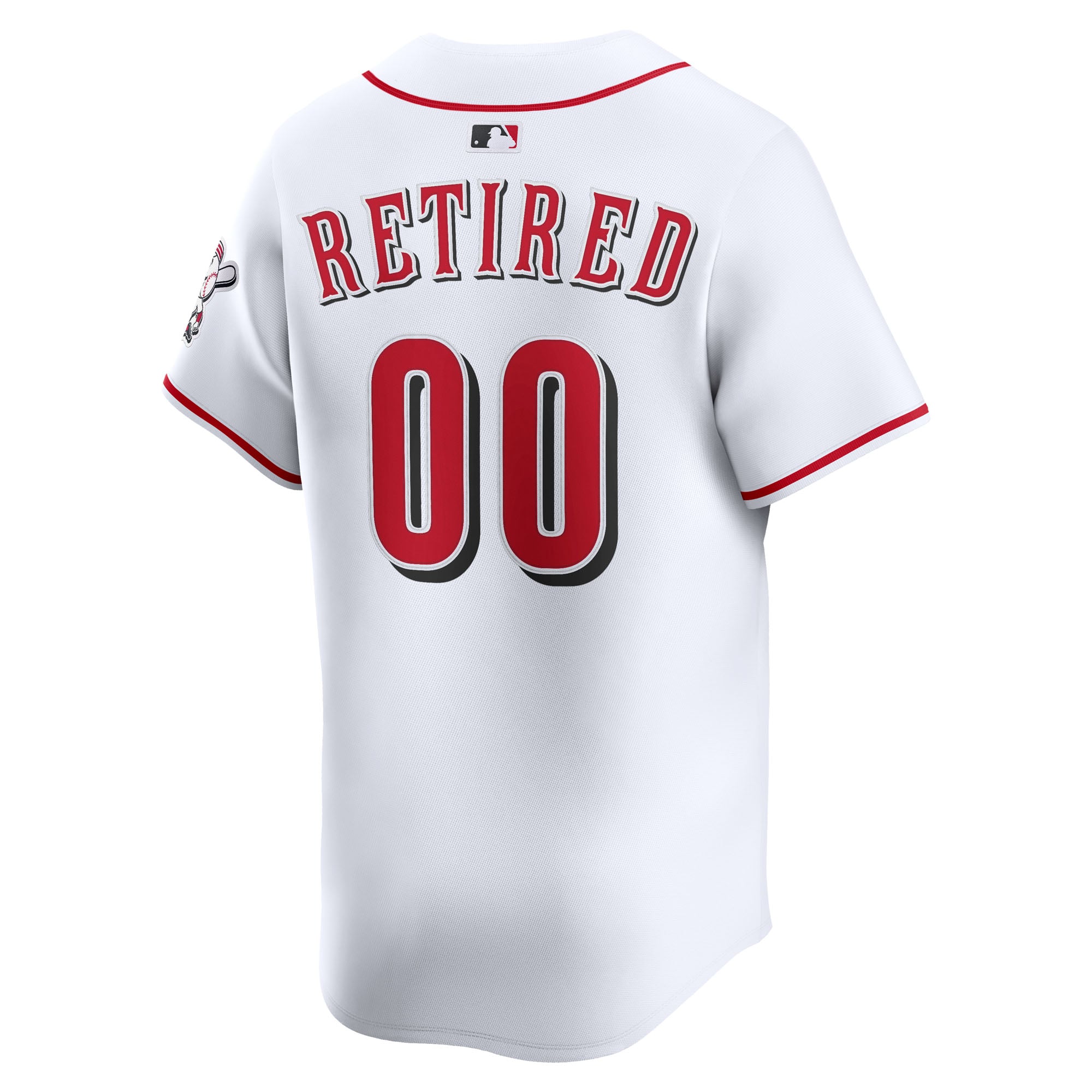 Cincinnati Reds Home Limited Pick-A-Player Retired Roster Jersey - White - Image 4