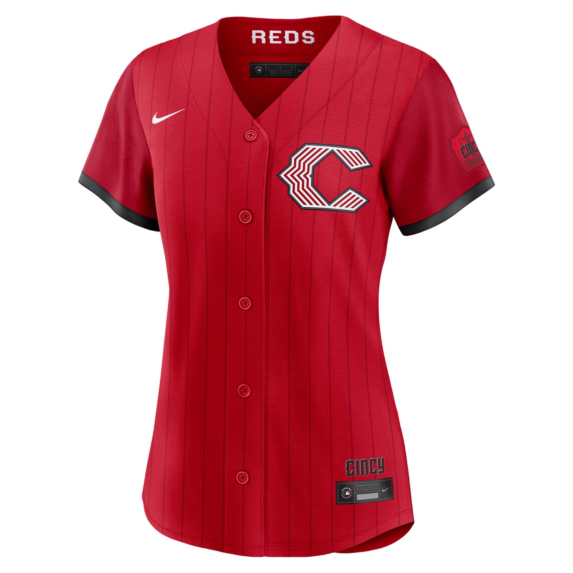Cincinnati Reds Women's 2026 City Connect Stadium Jersey - Red - Image 3